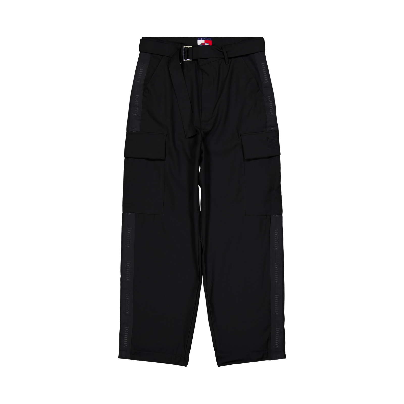 Tjcu Wide Fit Cargo Trousers Black