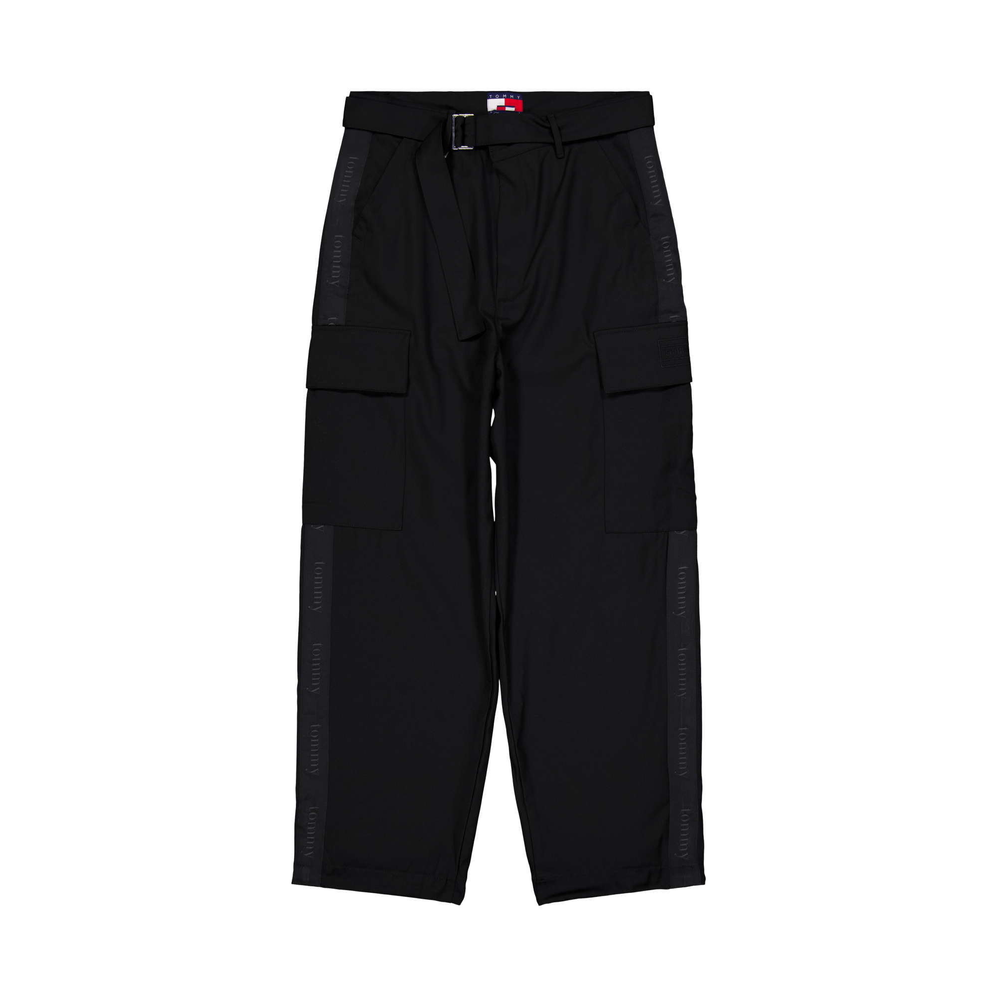 Tjcu Wide Fit Cargo Trousers Black