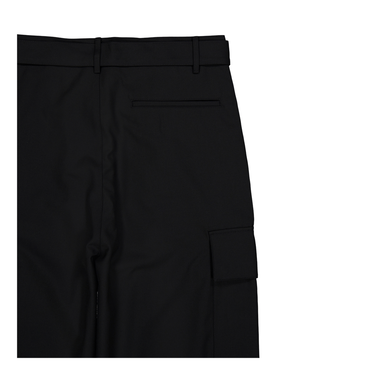 Tjcu Wide Fit Cargo Trousers Black