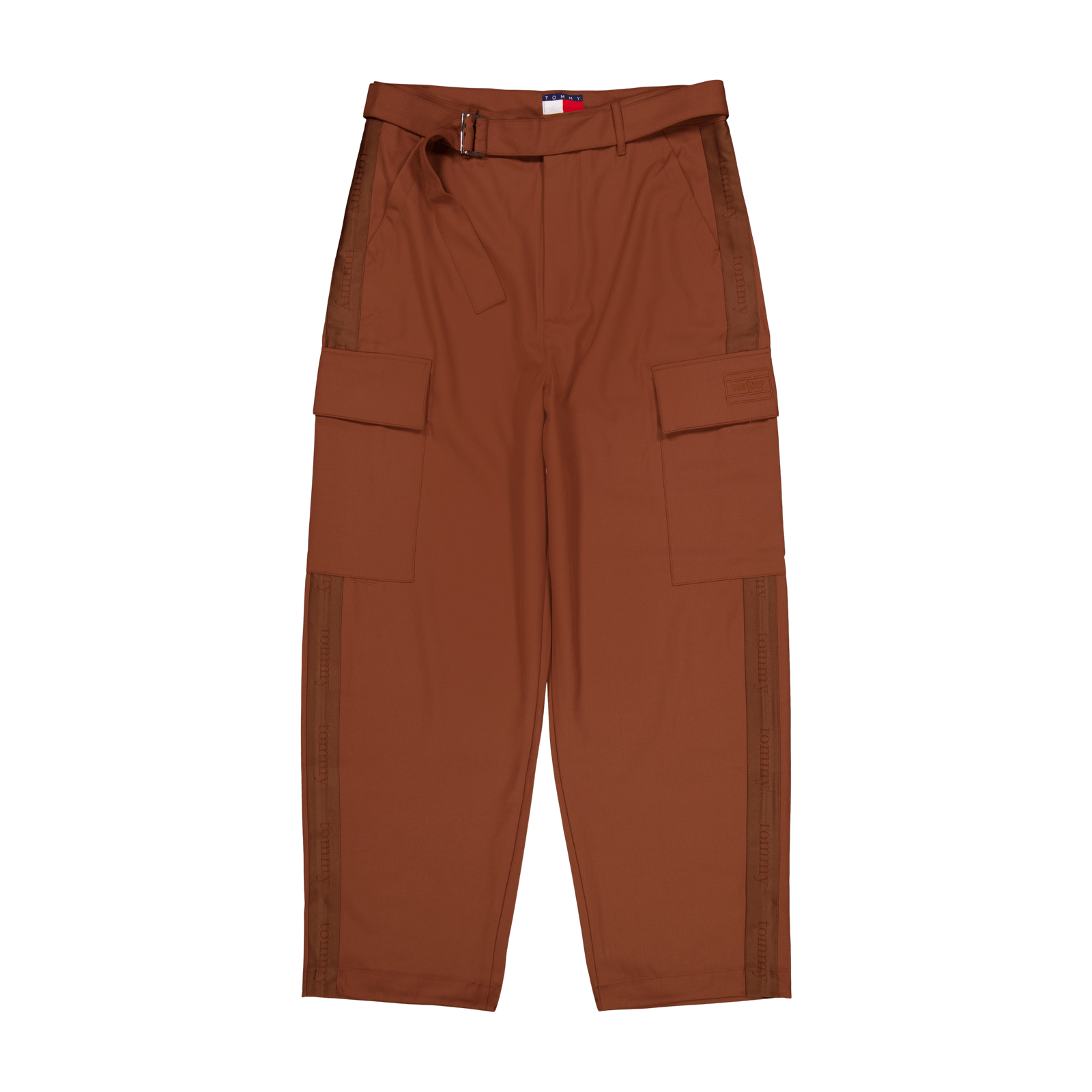 Tjcu Wide Fit Cargo Trousers Pumpkin Paradise