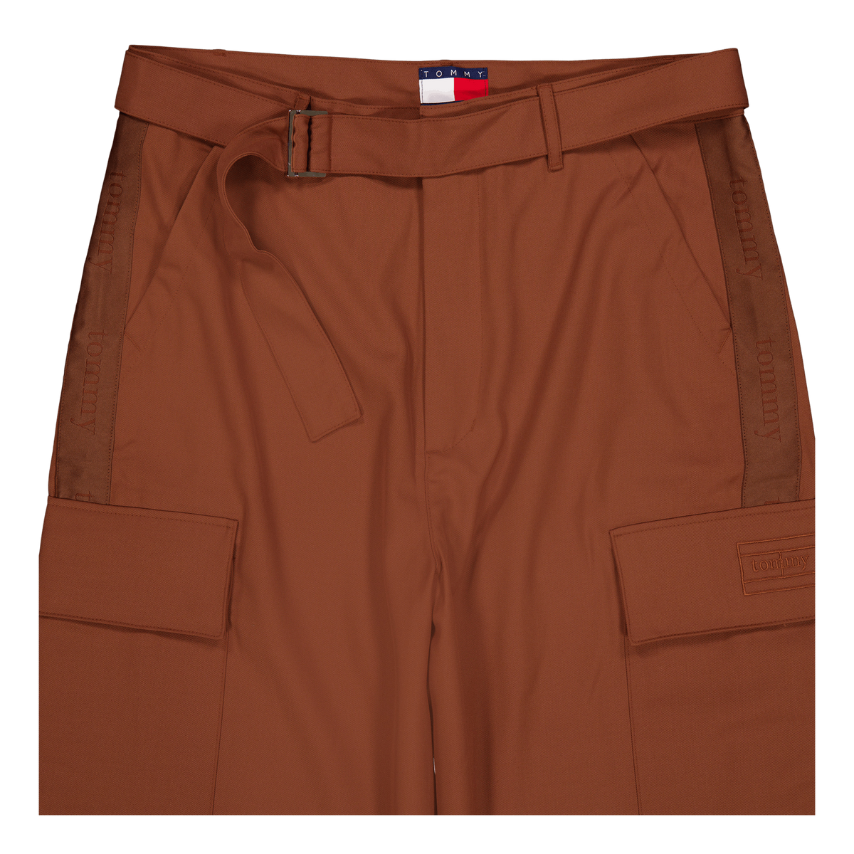 Tjcu Wide Fit Cargo Trousers Pumpkin Paradise