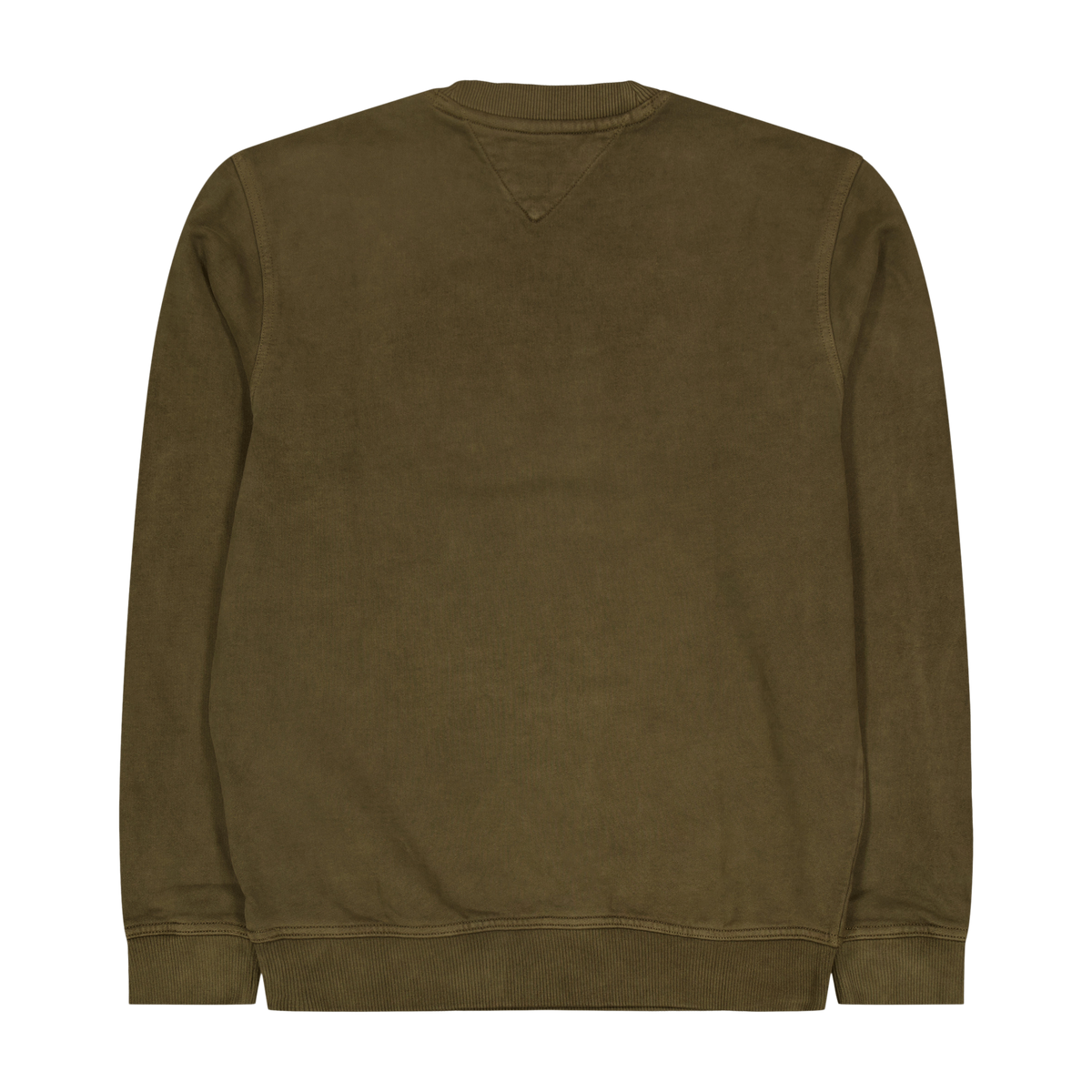 Tjm Reg Tonal Badge Cneck Drab Olive Green