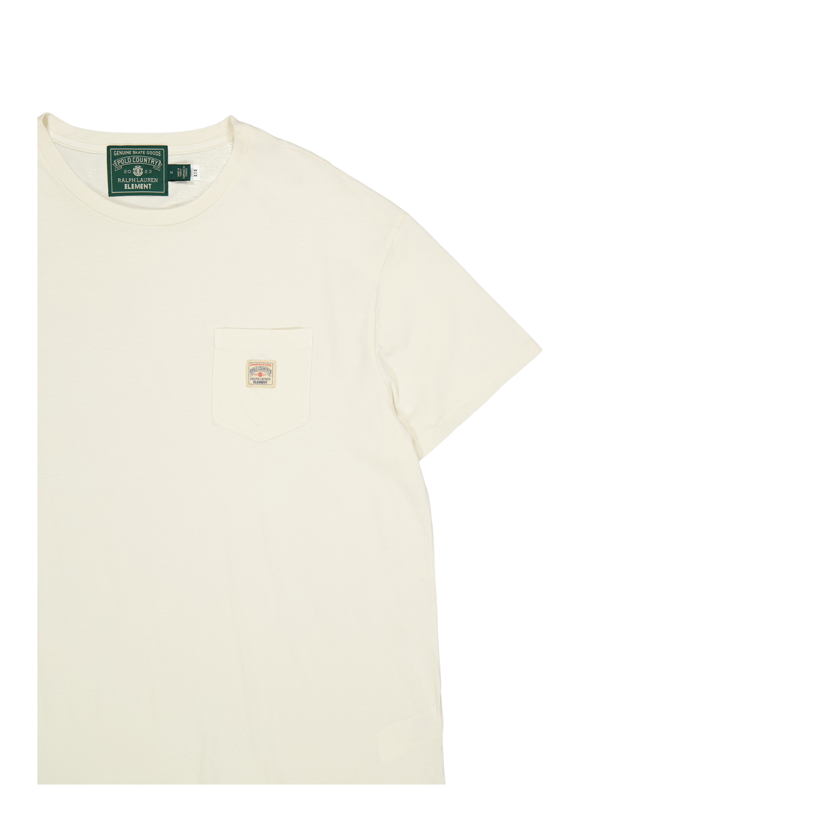 Polo x Element Big Fit Jersey T-Shirt Ecru