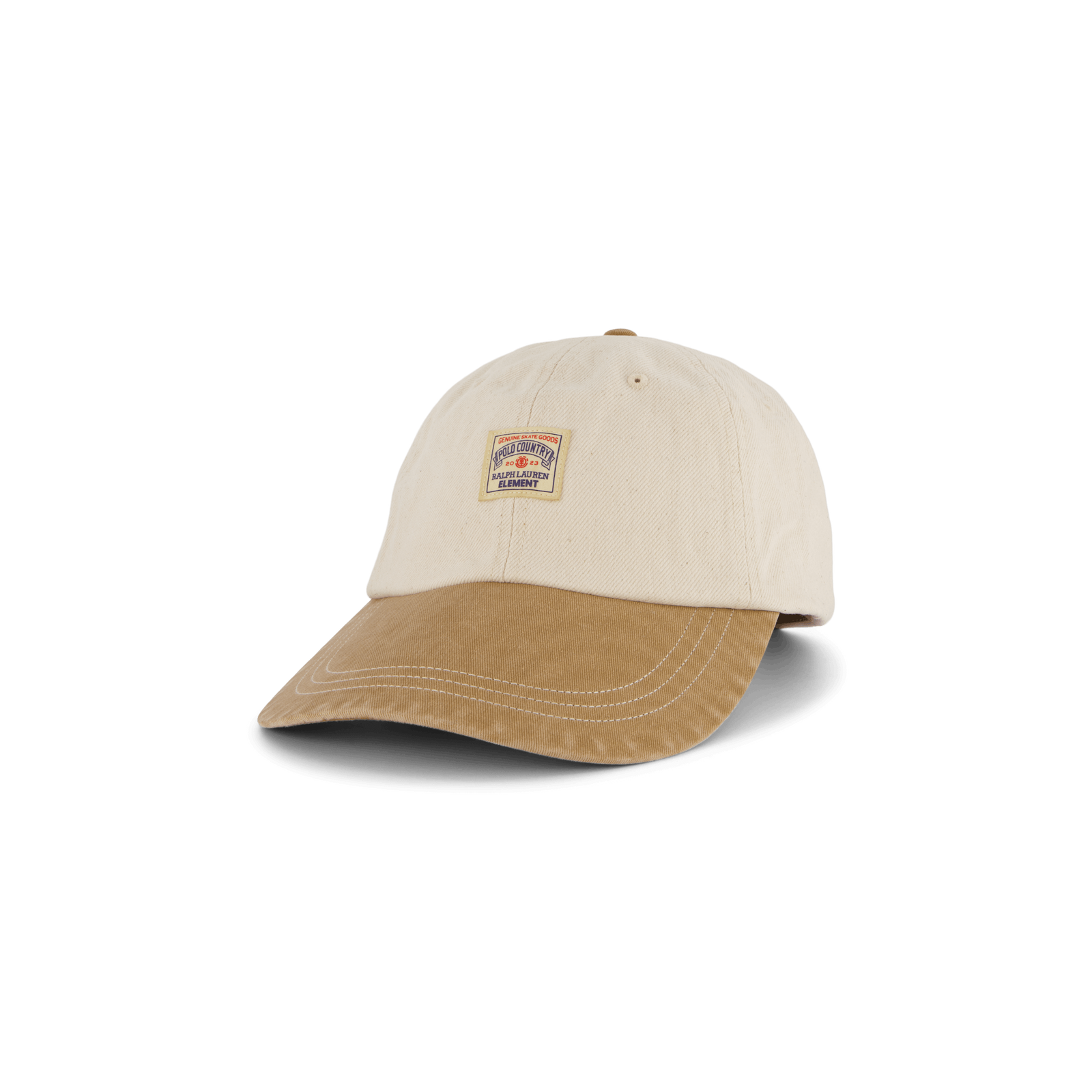 Polo x Element Twill Ball Cap Ecru/Rustic Tan