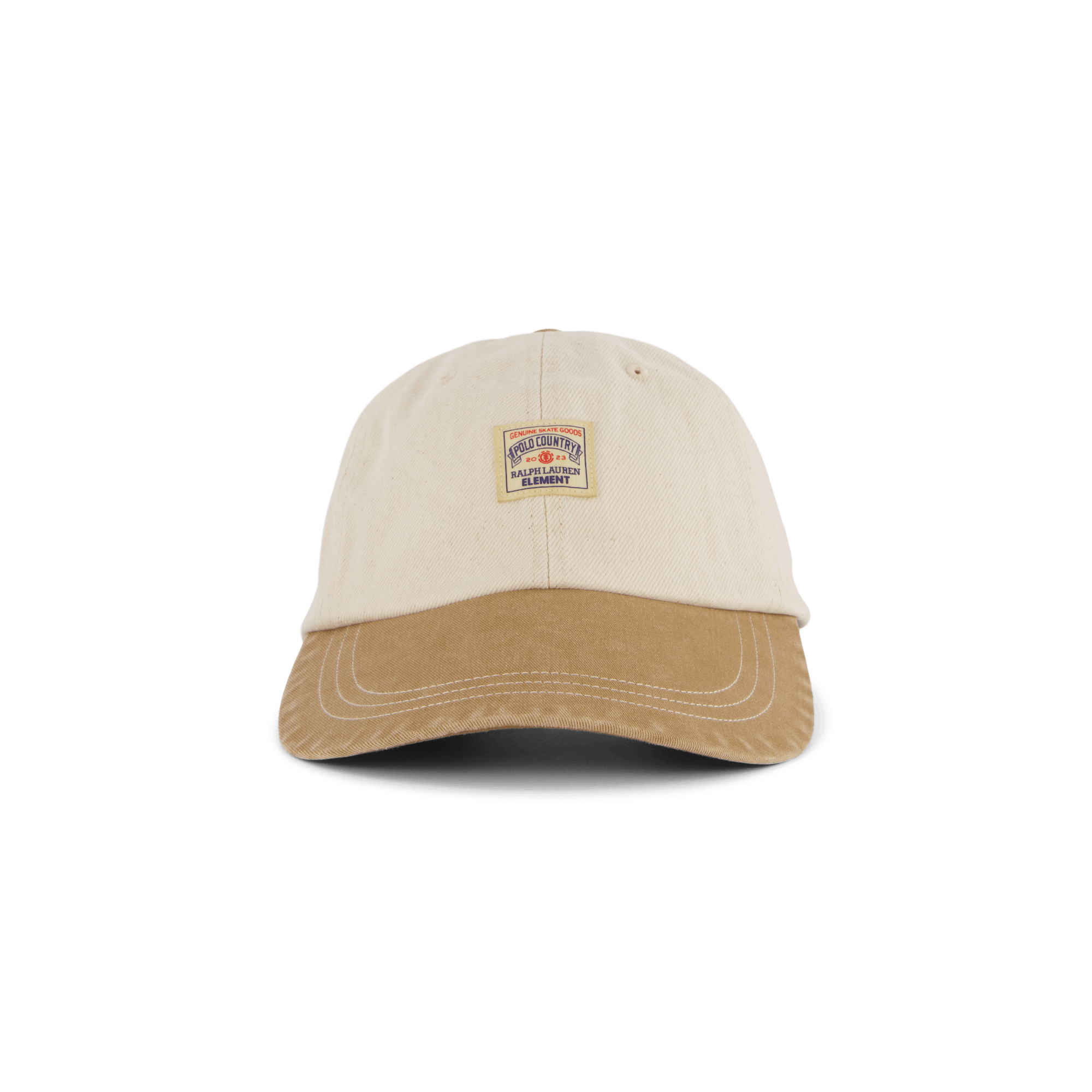 Polo x Element Twill Ball Cap Ecru/Rustic Tan