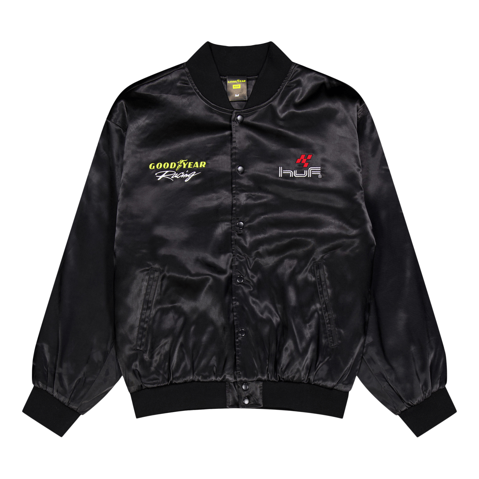 Touring Satin Jacket Black