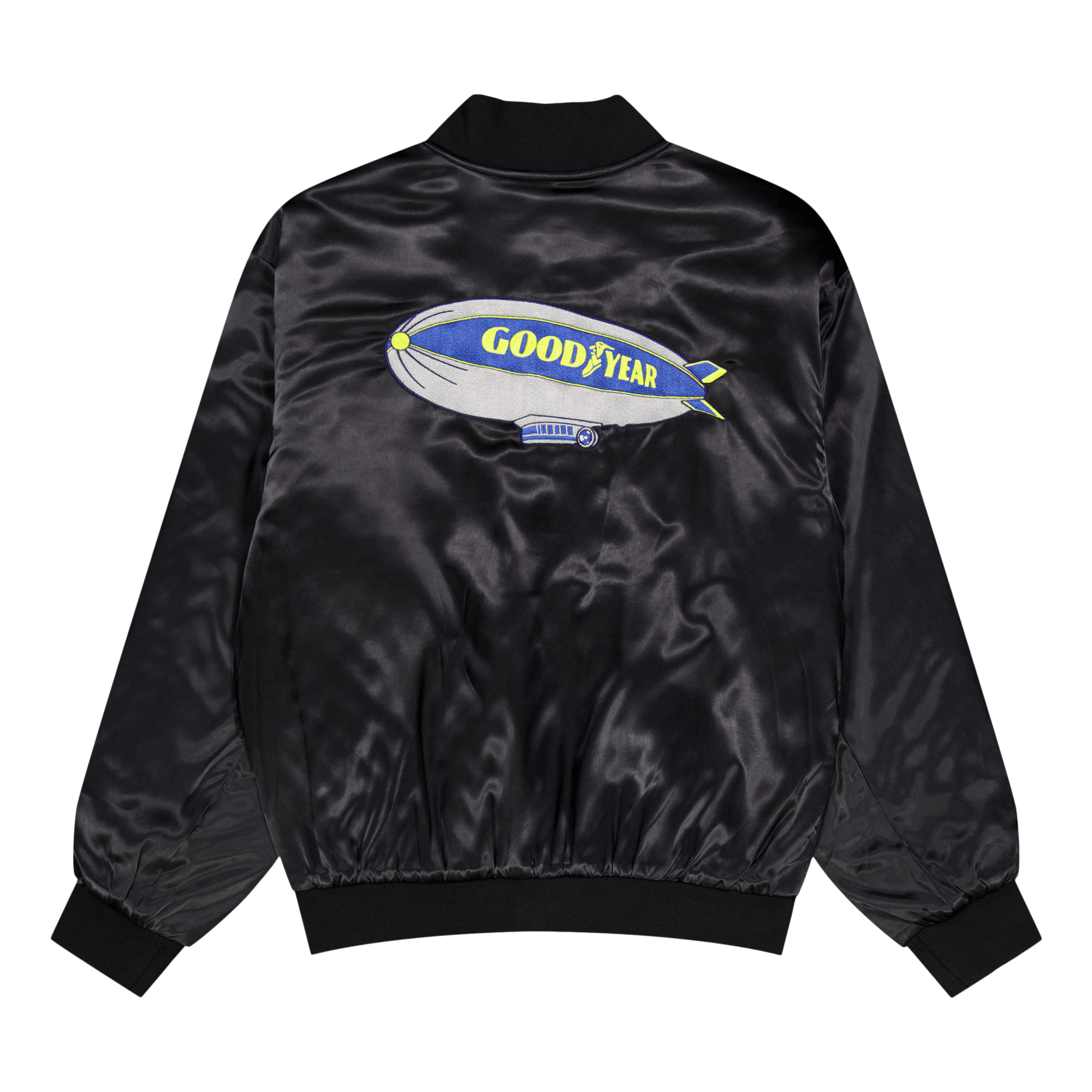 Touring Satin Jacket Black