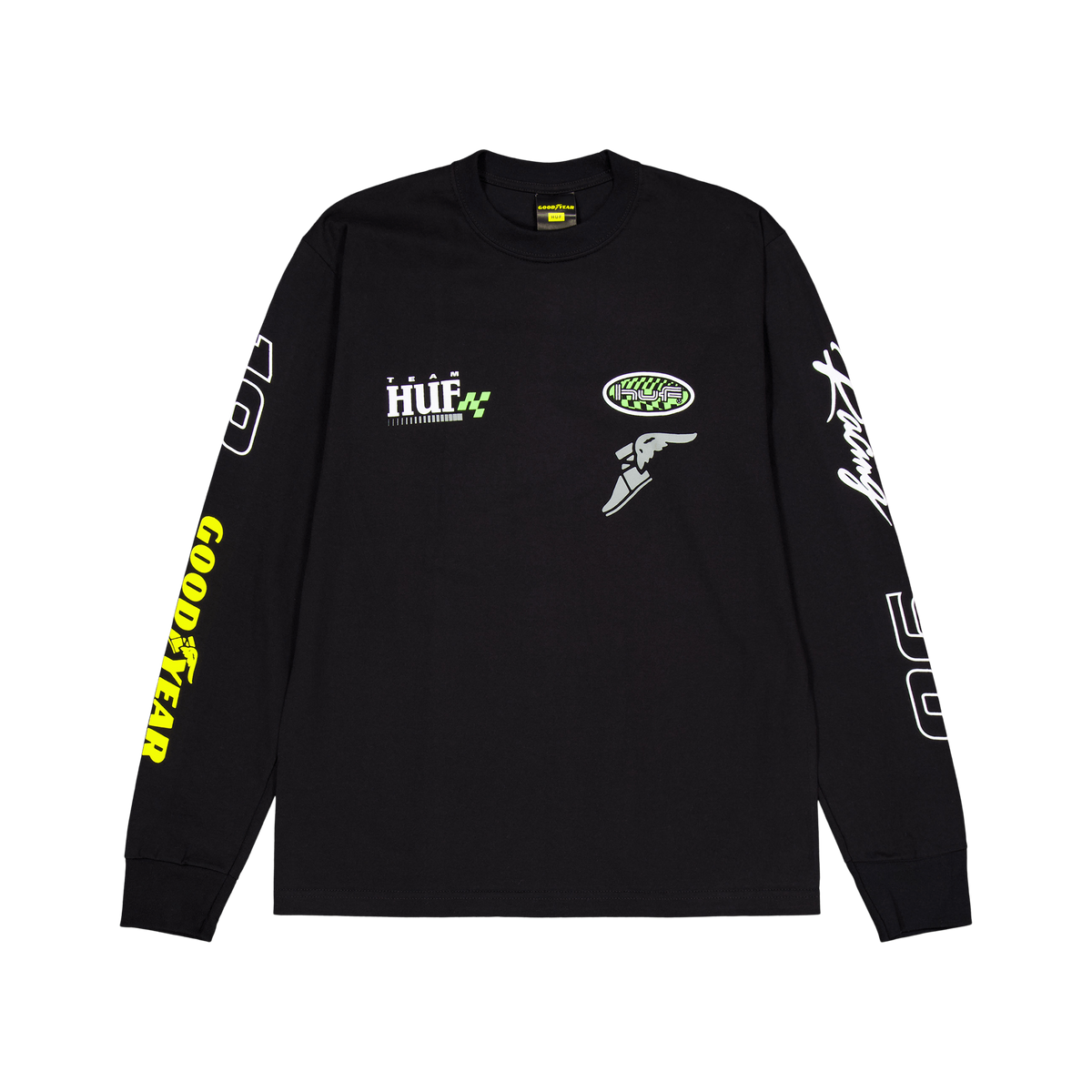 Performance L/s Tee Black