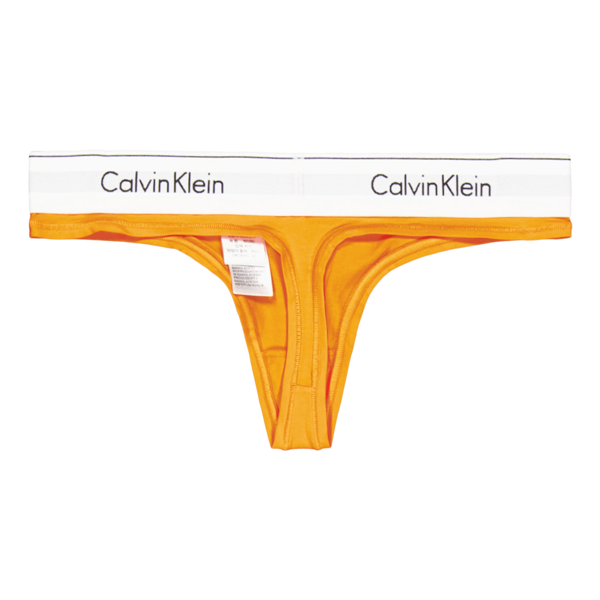 Modern Cotton Thong Orange