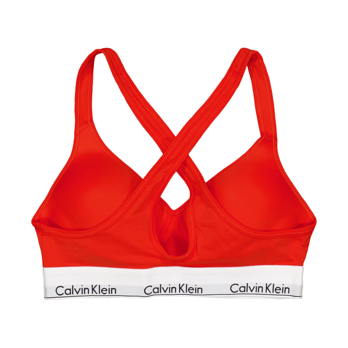 Modern Cotton Lift Bralette Orange