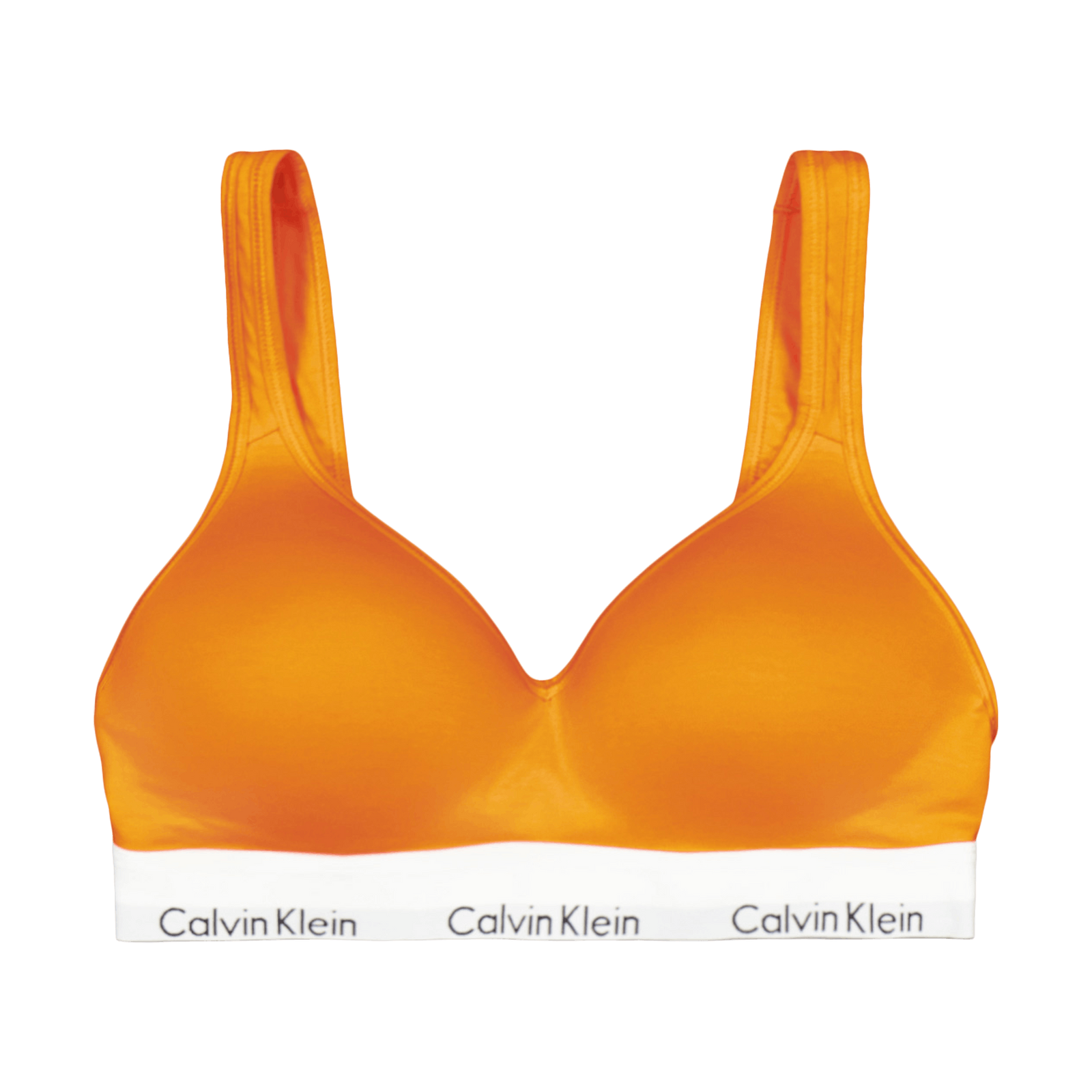 Modern Cotton Lift Bralette Orange