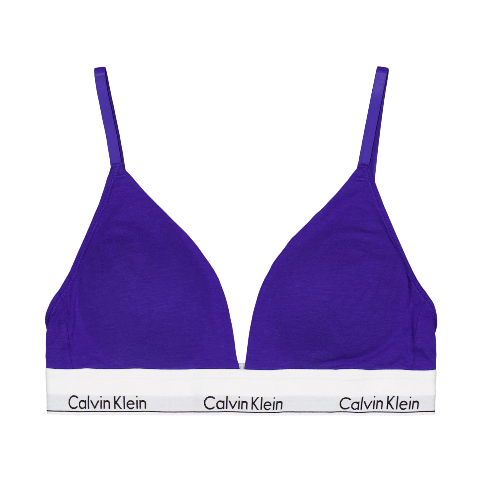 Modern Cotton Lght Lined Trian Blue