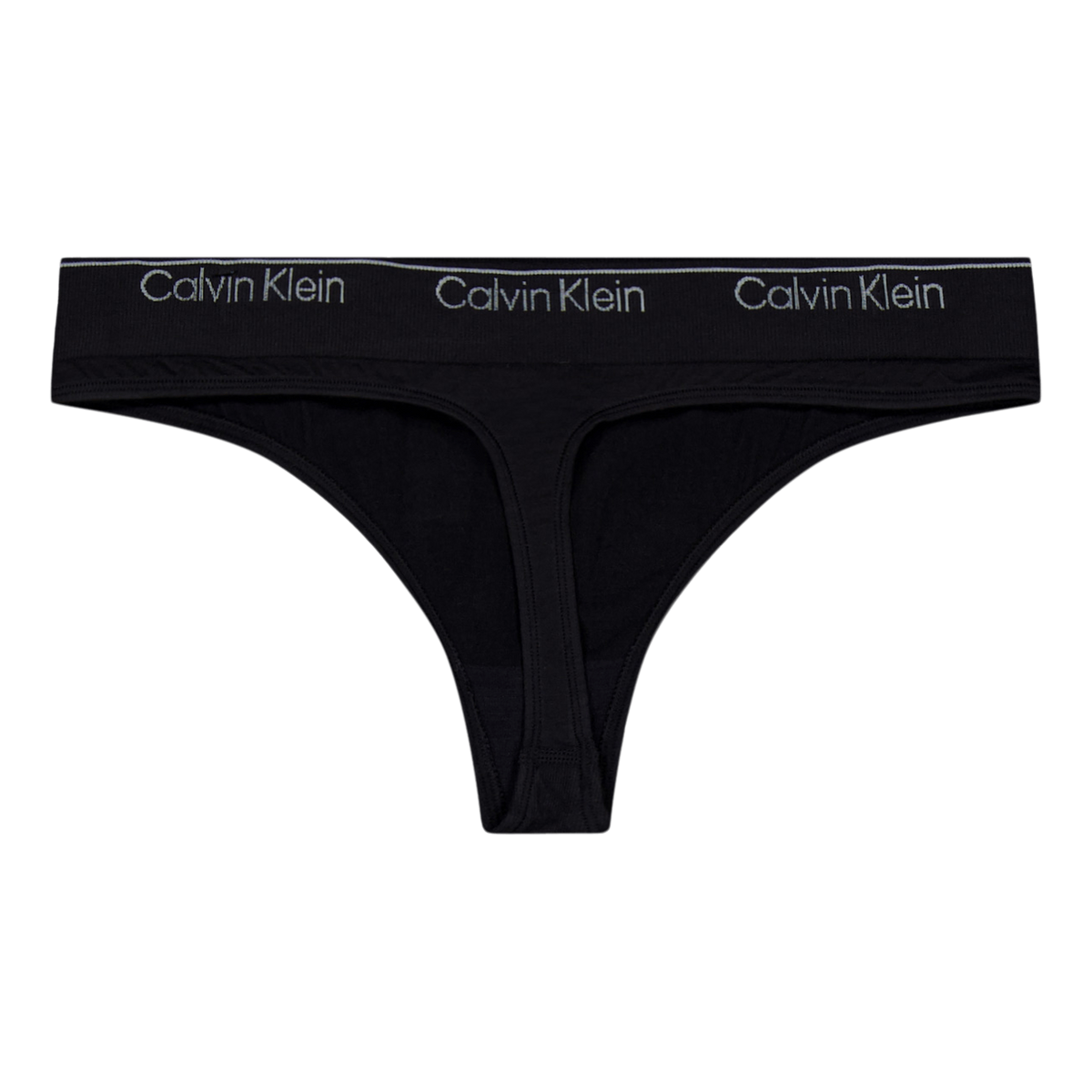 Modern Seamless Thong Black