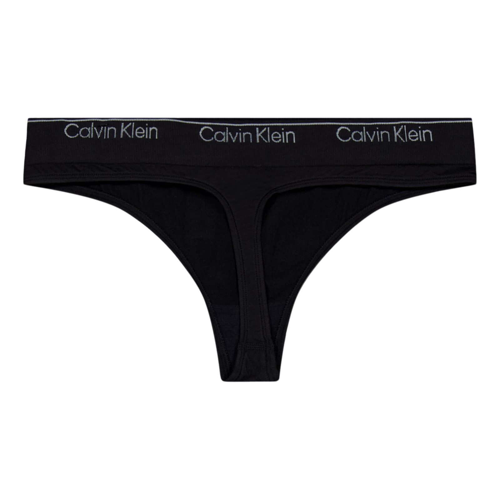 Modern Seamless Thong Black