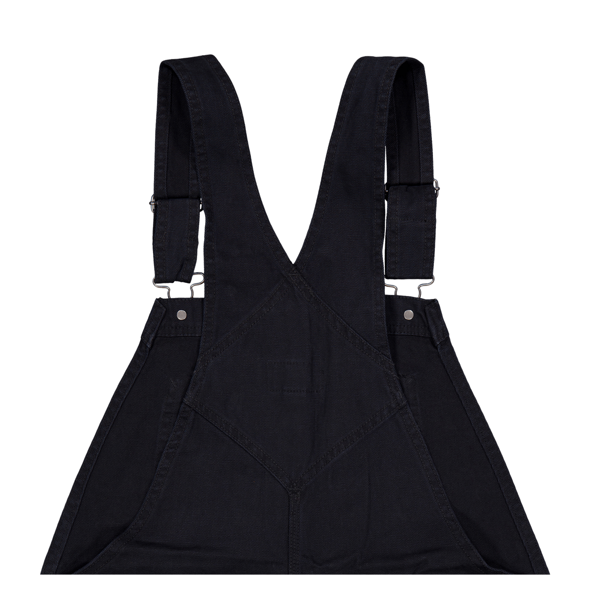 Dickies Duck Canvas Bib Stone Washed Black