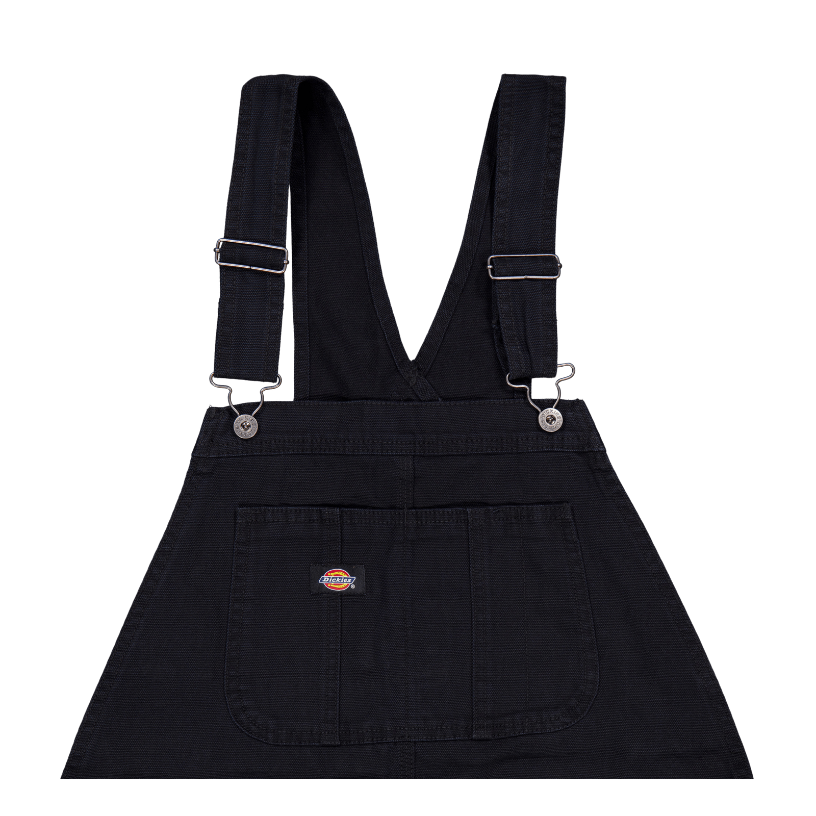 Dickies Duck Canvas Bib Stone Washed Black