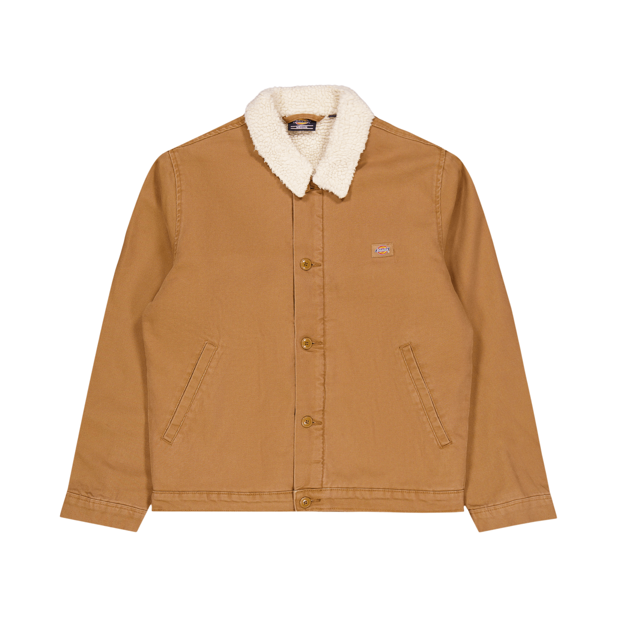Dickies Duck Canvas Jackt Stone Washed Brown Duck