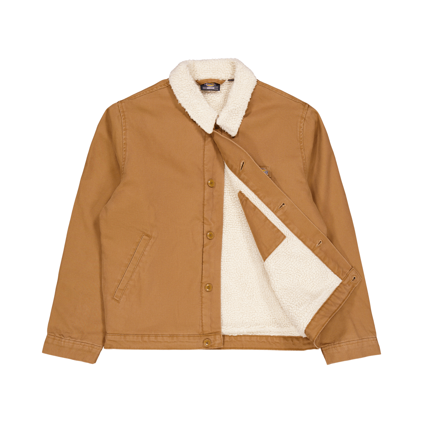 Dickies Duck Canvas Jackt Stone Washed Brown Duck