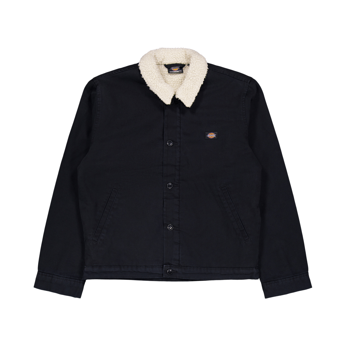 Dickies Duck Canvas Jackt Stone Washed Black
