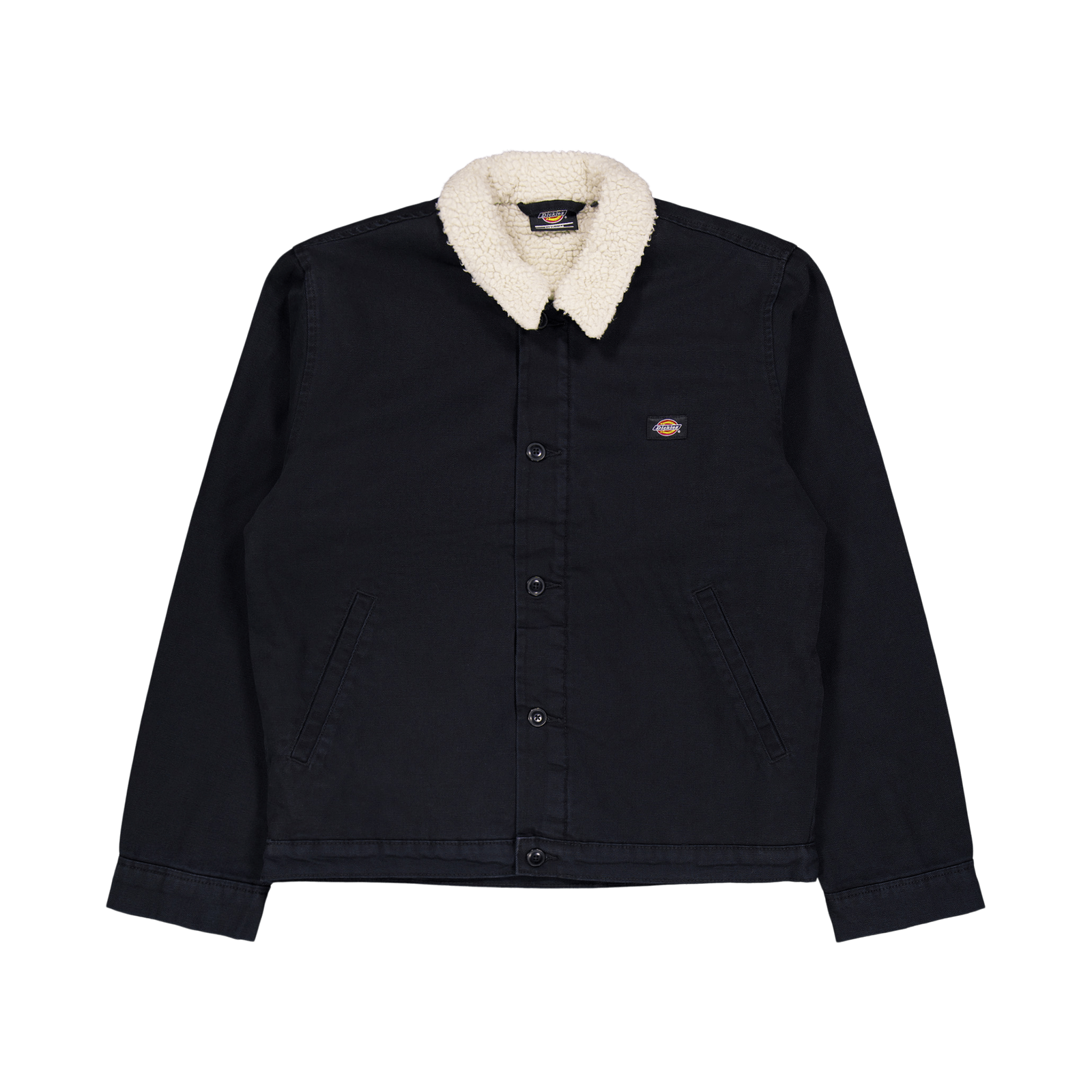 Dickies Duck Canvas Jackt Stone Washed Black