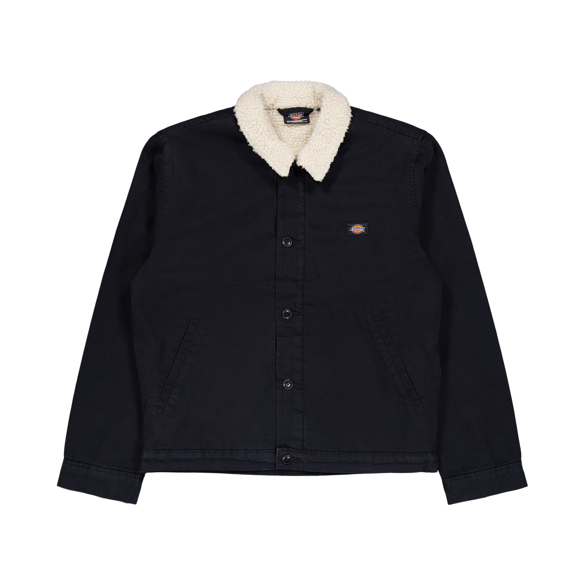 Dickies Duck Canvas Jackt Stone Washed Black