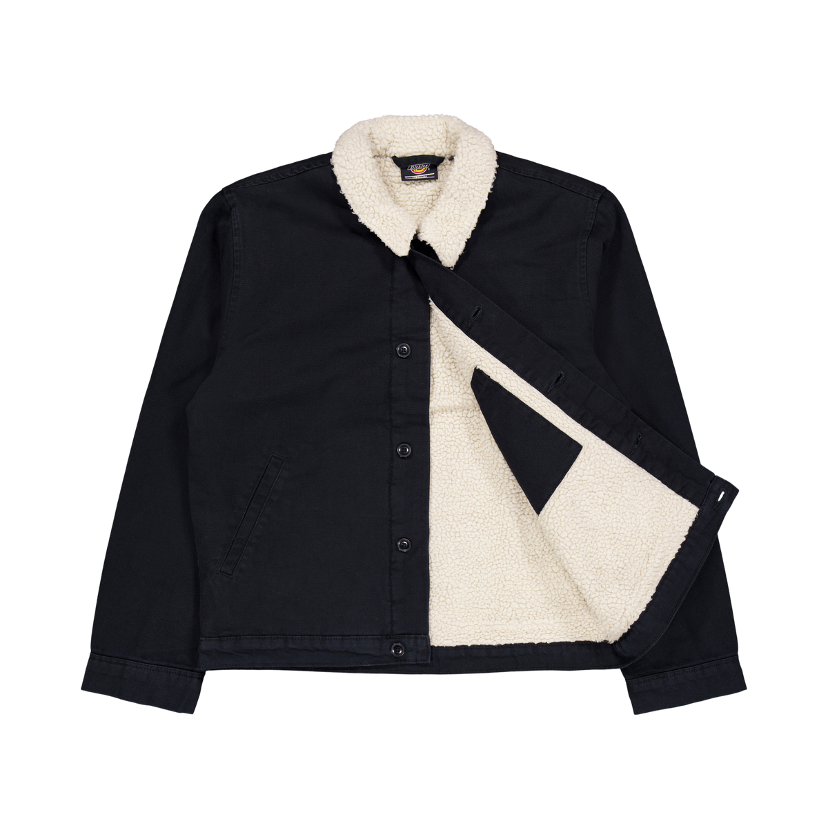 Dickies Duck Canvas Jackt Stone Washed Black