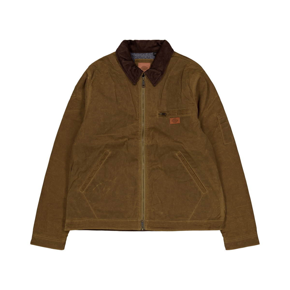 Lucas Waxed Zip Jacket Acorn