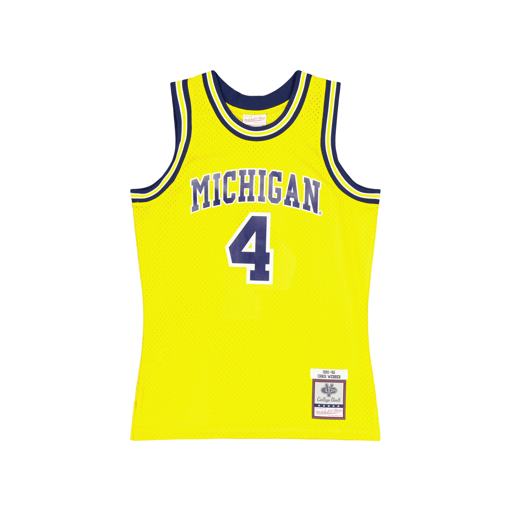 Wolverines Swingman Jersey Web Yellow