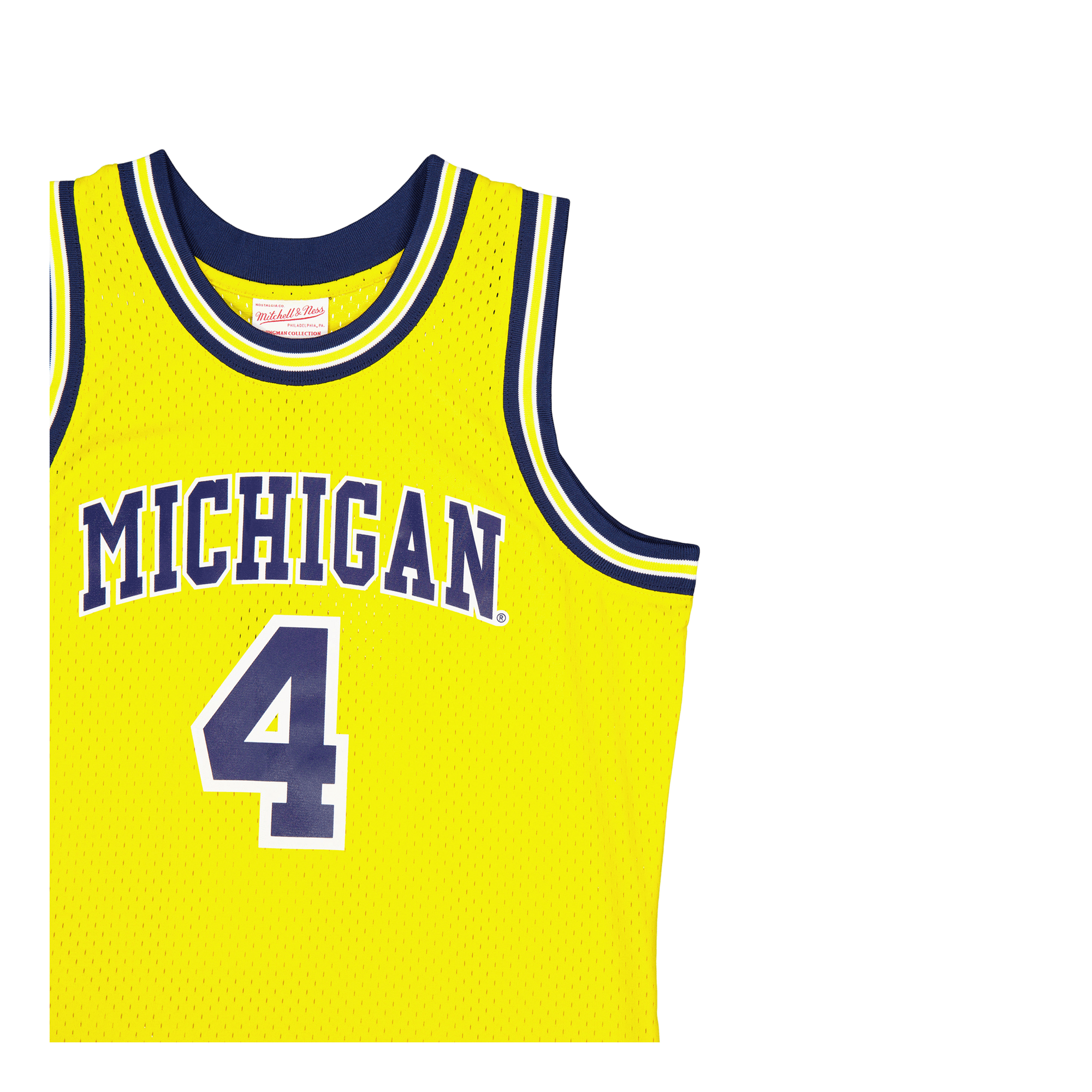 Wolverines Swingman Jersey Web Yellow