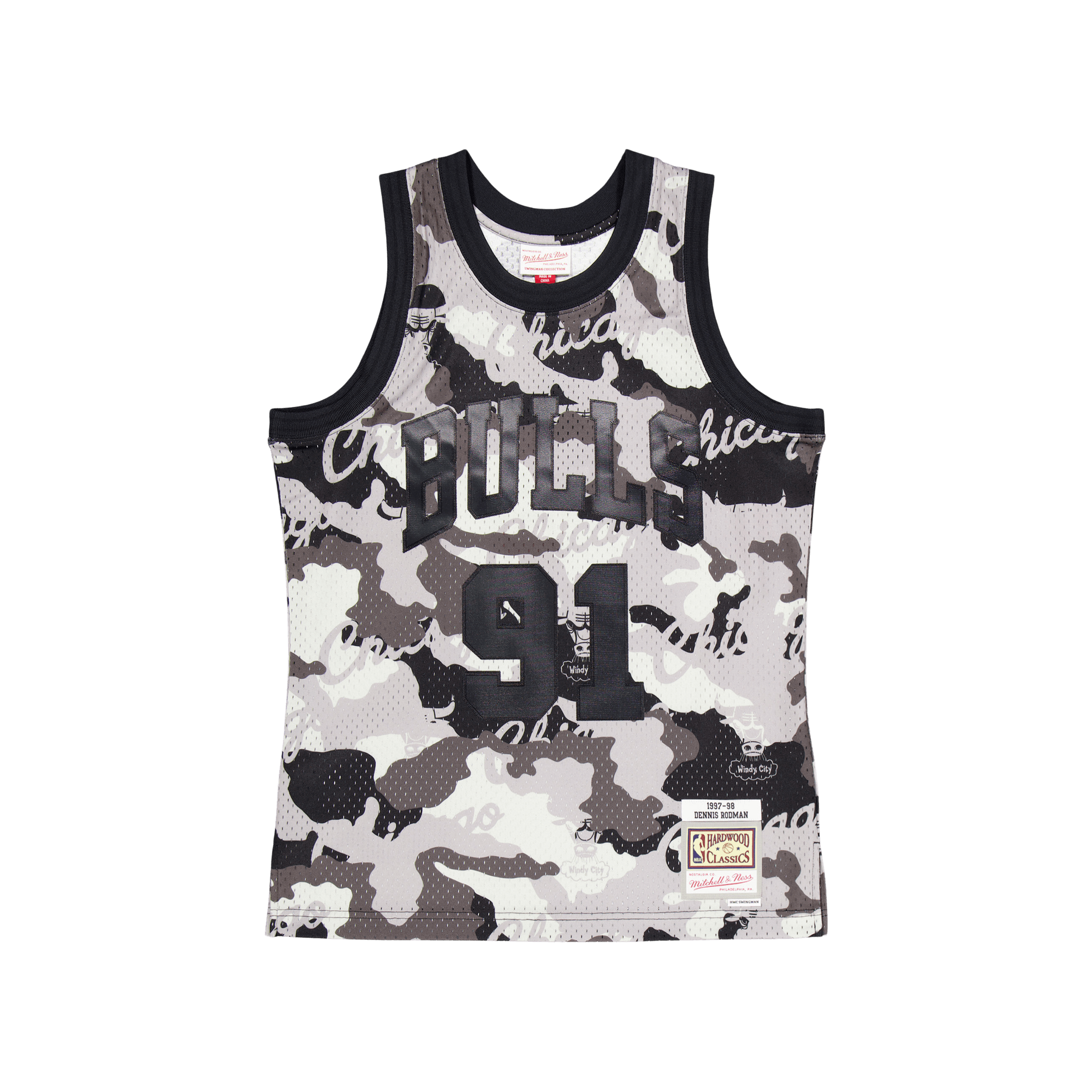 Bulls Ghost Black Camo Swingma Pattern/black