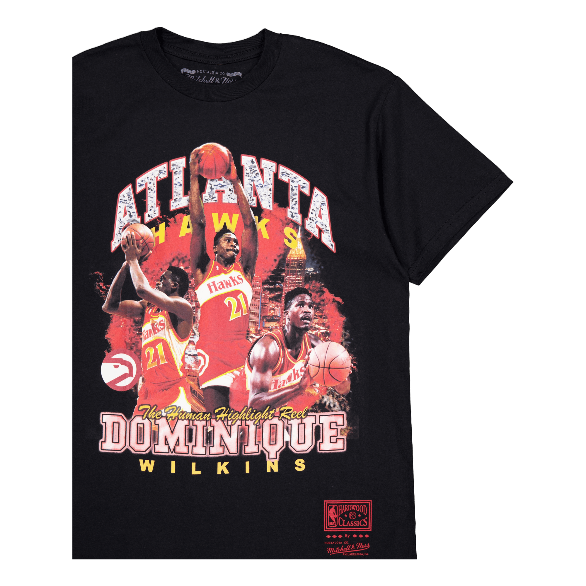 Hawks Bling Ss Tee Wilkins Black