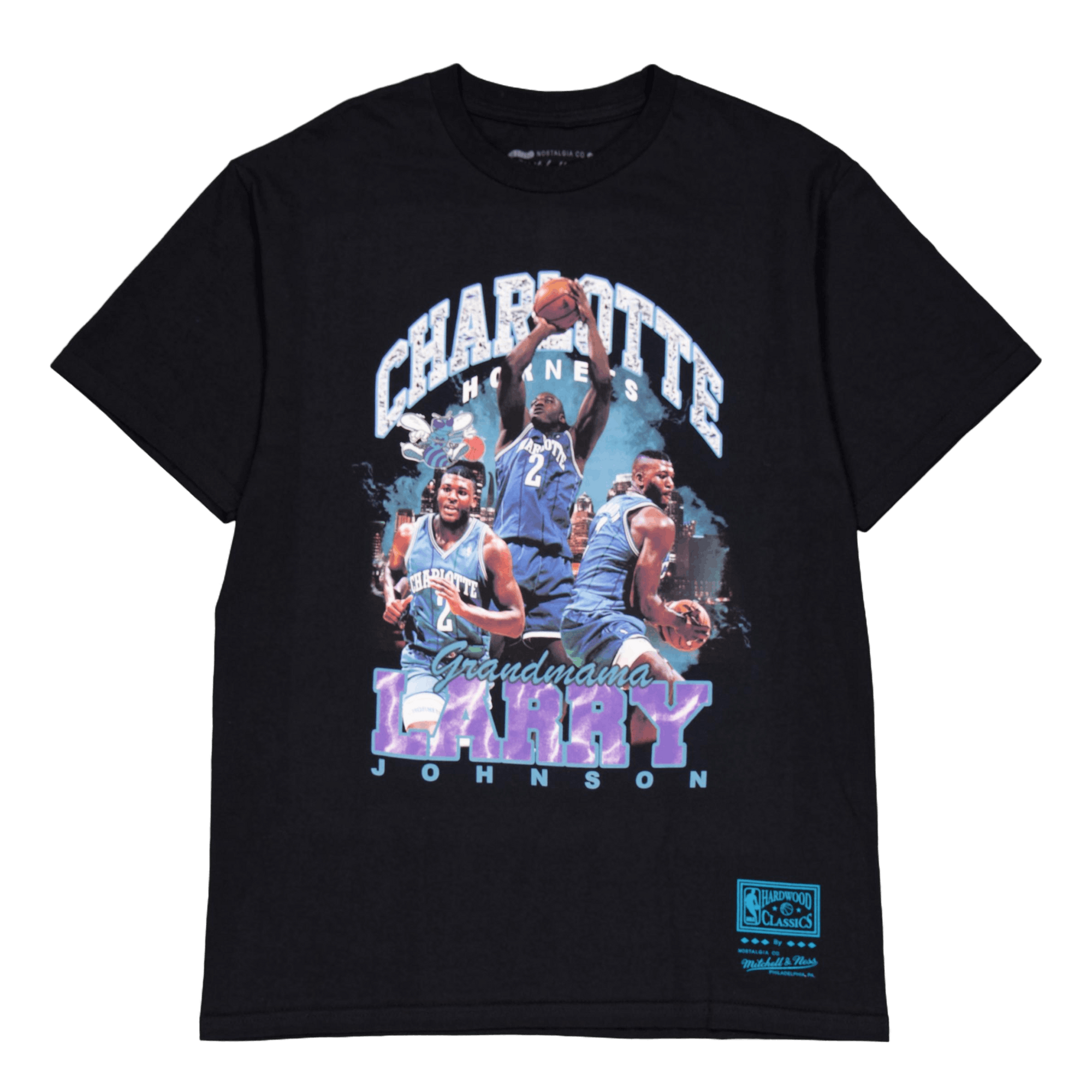 Hornets Bling Ss Tee Johnson Black