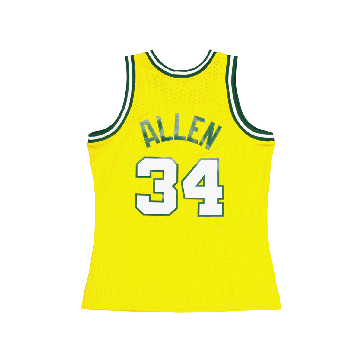 Supersonics Swingman Jersey Al Yellow