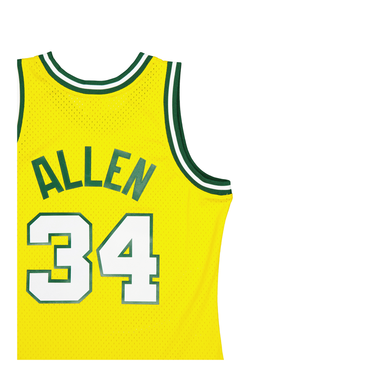 Supersonics Swingman Jersey Al Yellow