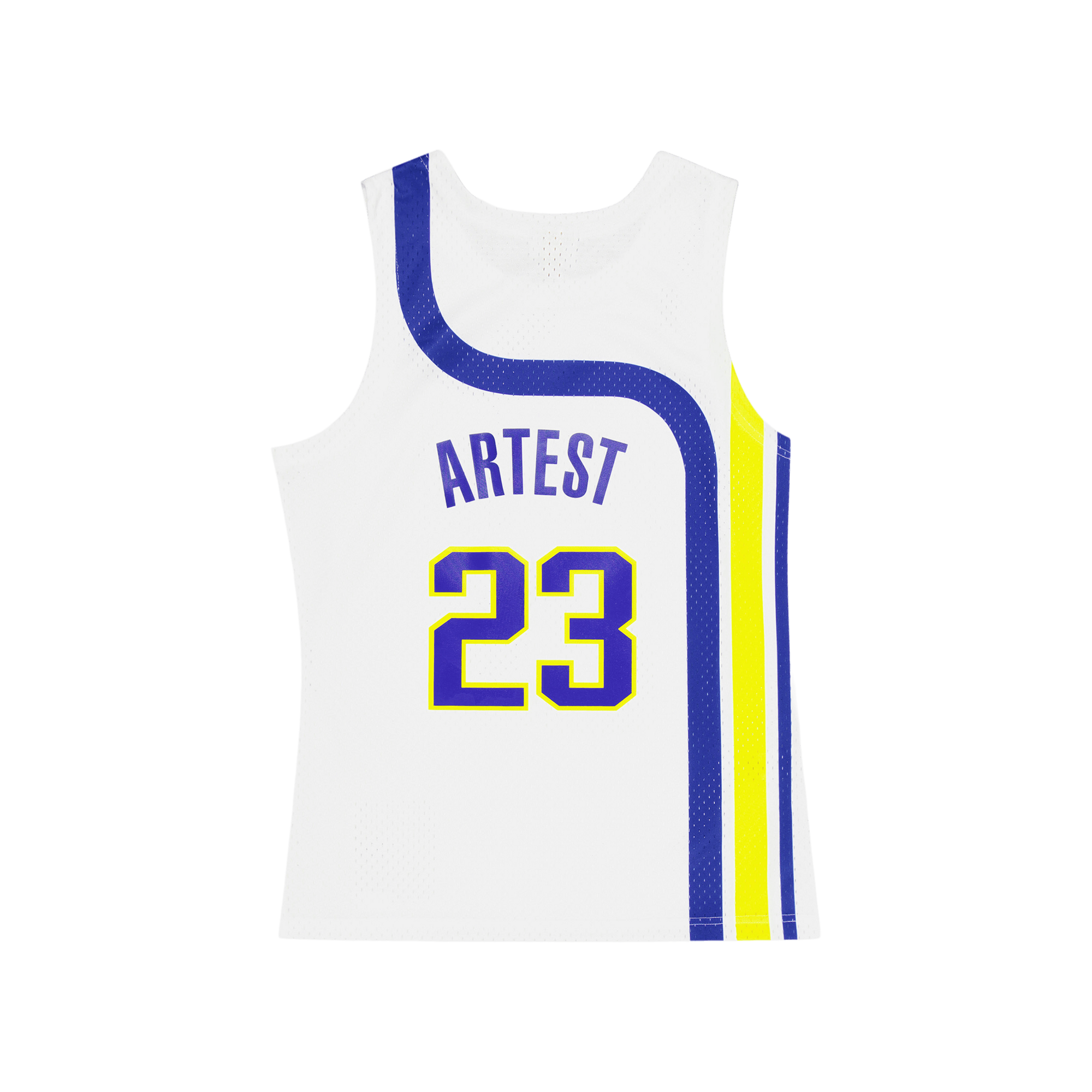 Pacers Swingman Jersey Artest White