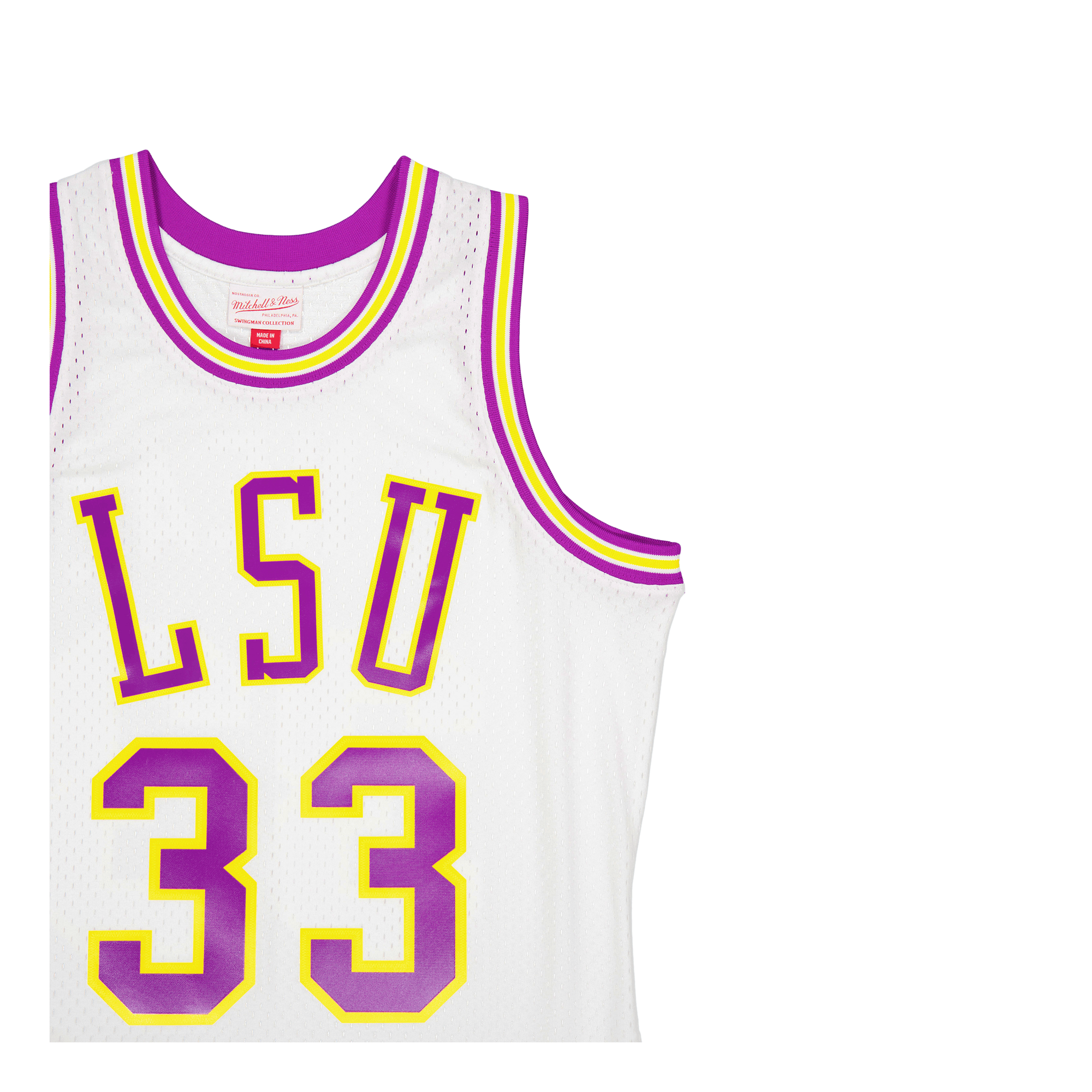 Lsu Swingman Jersey O'neal White