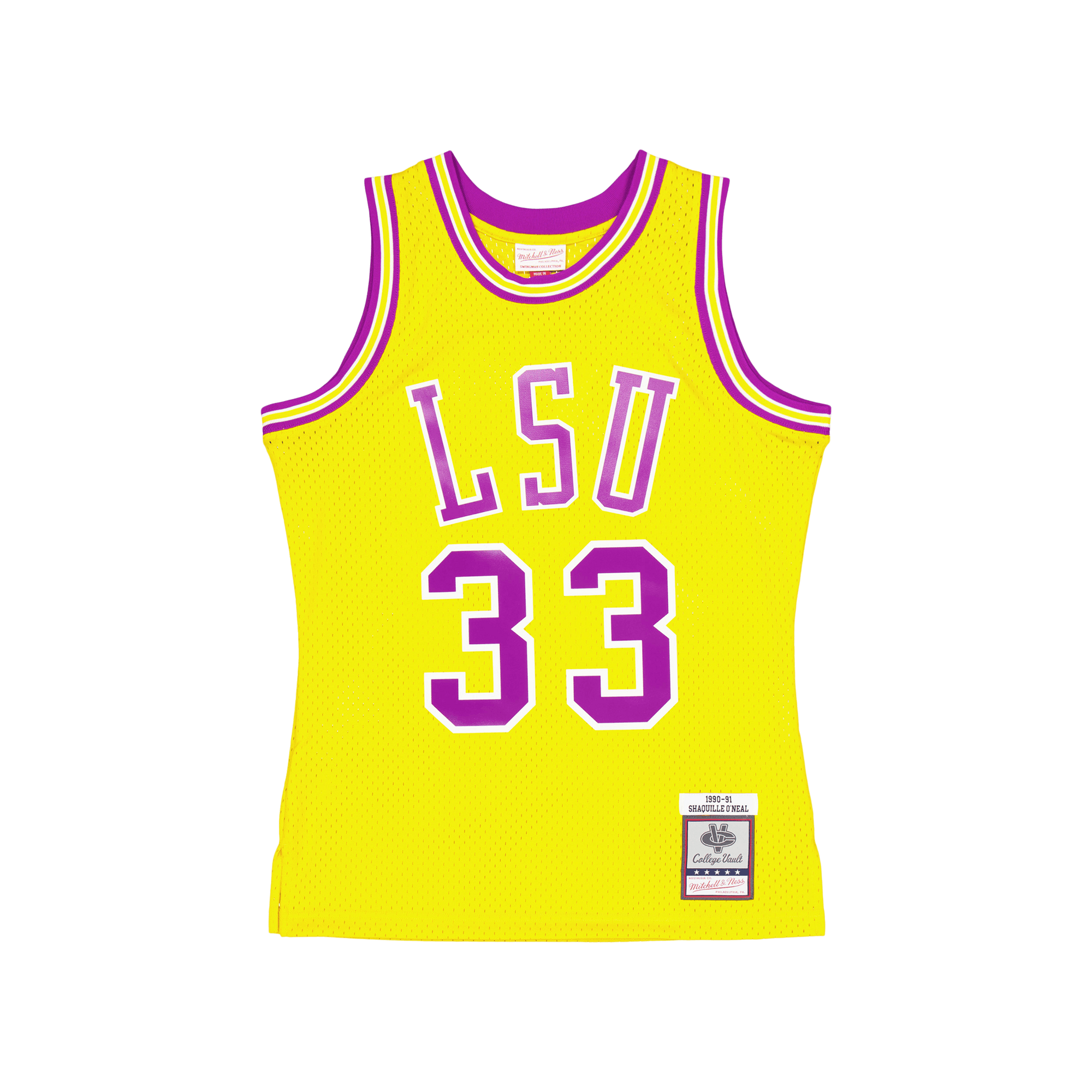 Lsu Swingman Jersey O'neal Athletic Gold