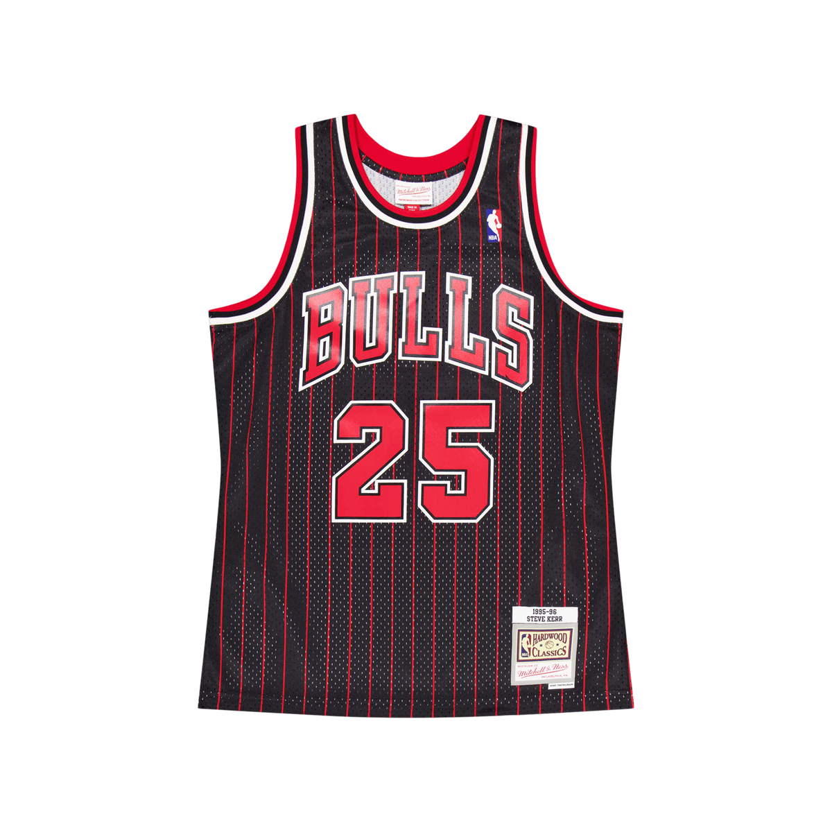 Bulls Swingman Jersey Kerr Black