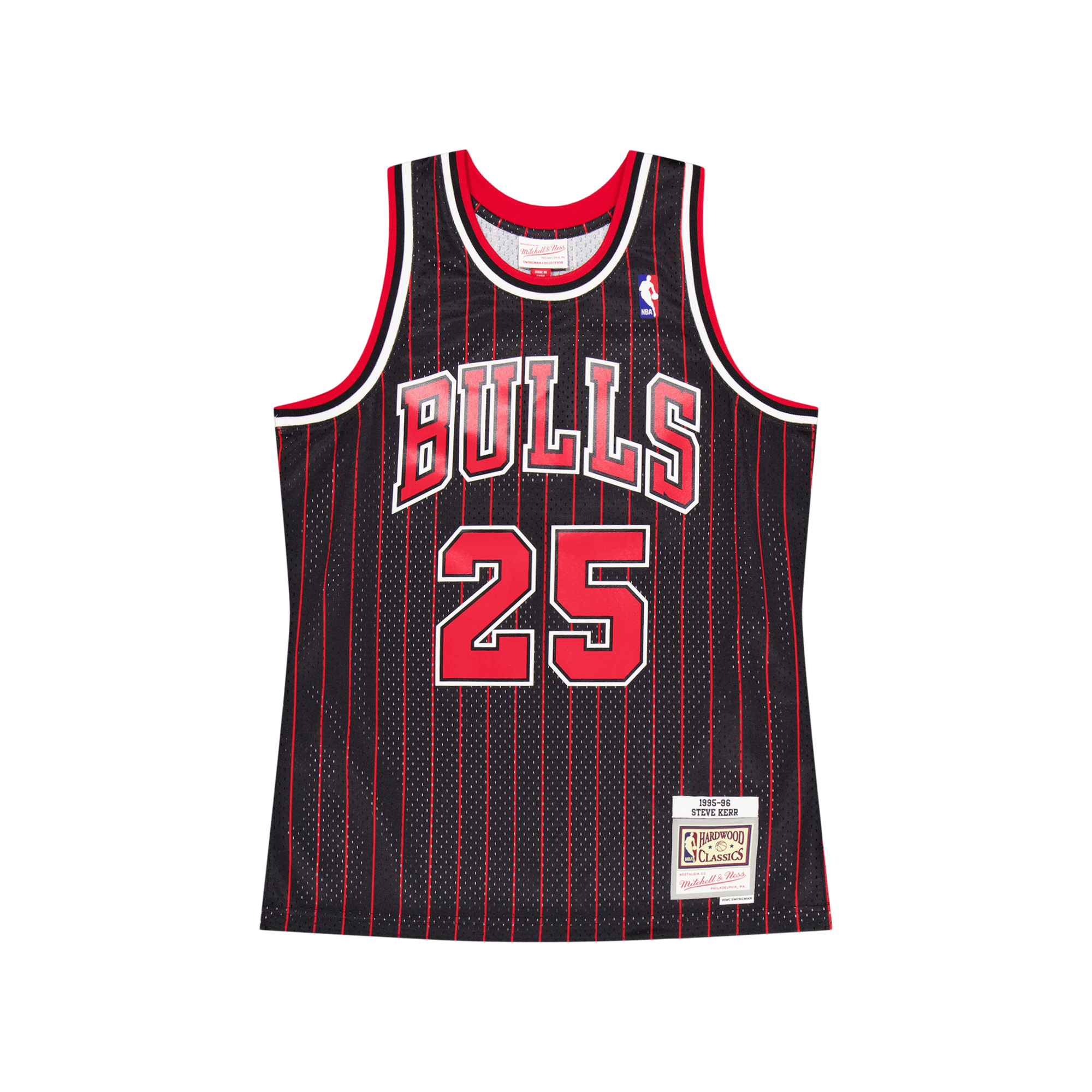 Bulls Swingman Jersey Kerr Black