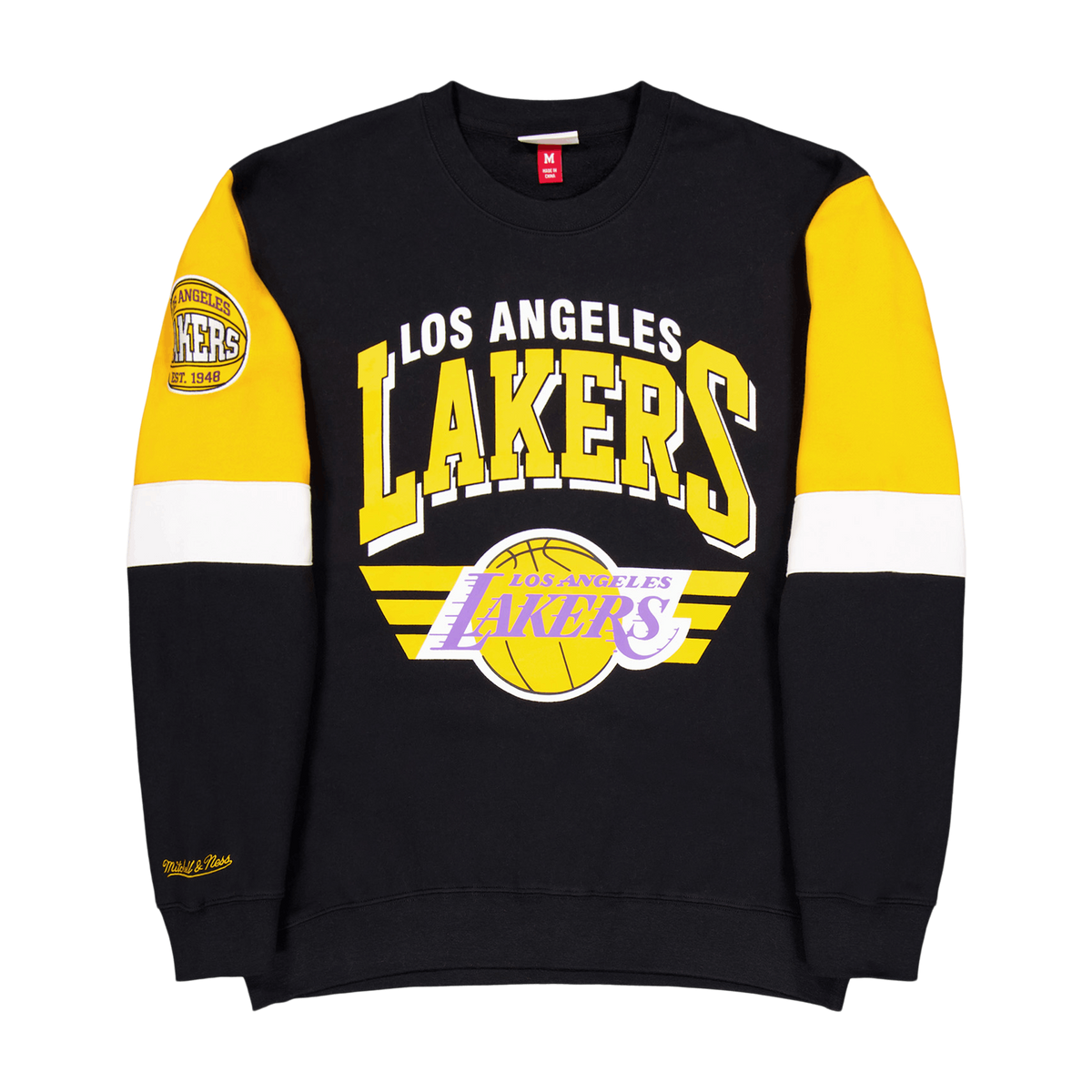 Lakers All Over Crew 3.0 Black