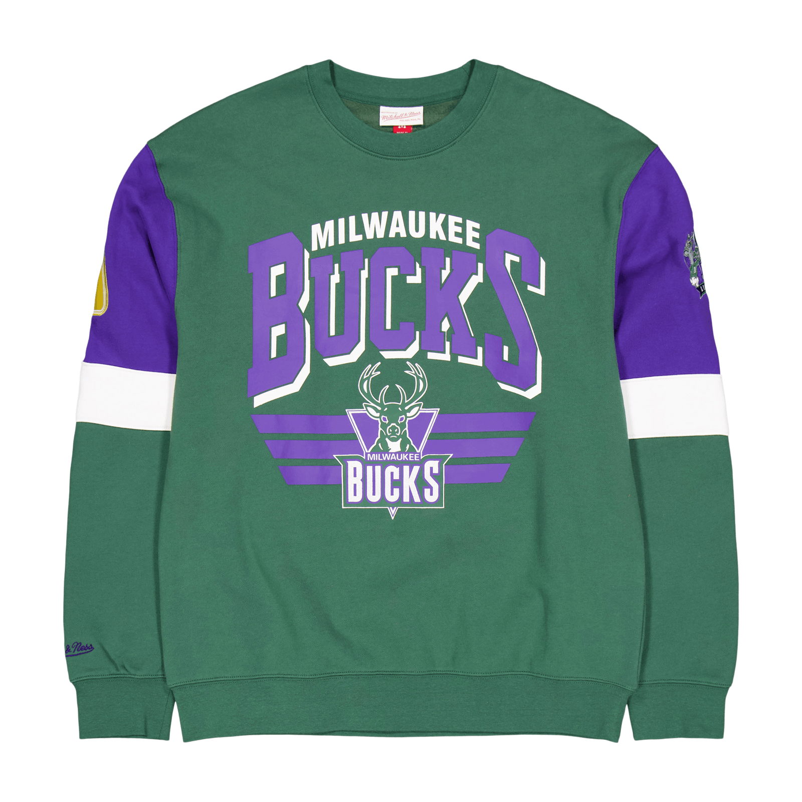 Bucks All Over Crew 3.0 Burgundy/green