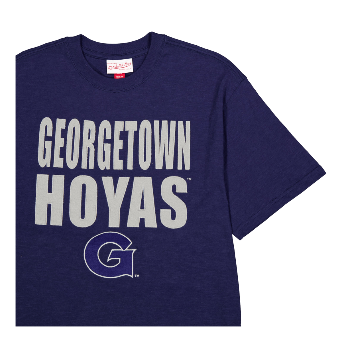 Hoyas Legendary Slub S/s Tee Navy