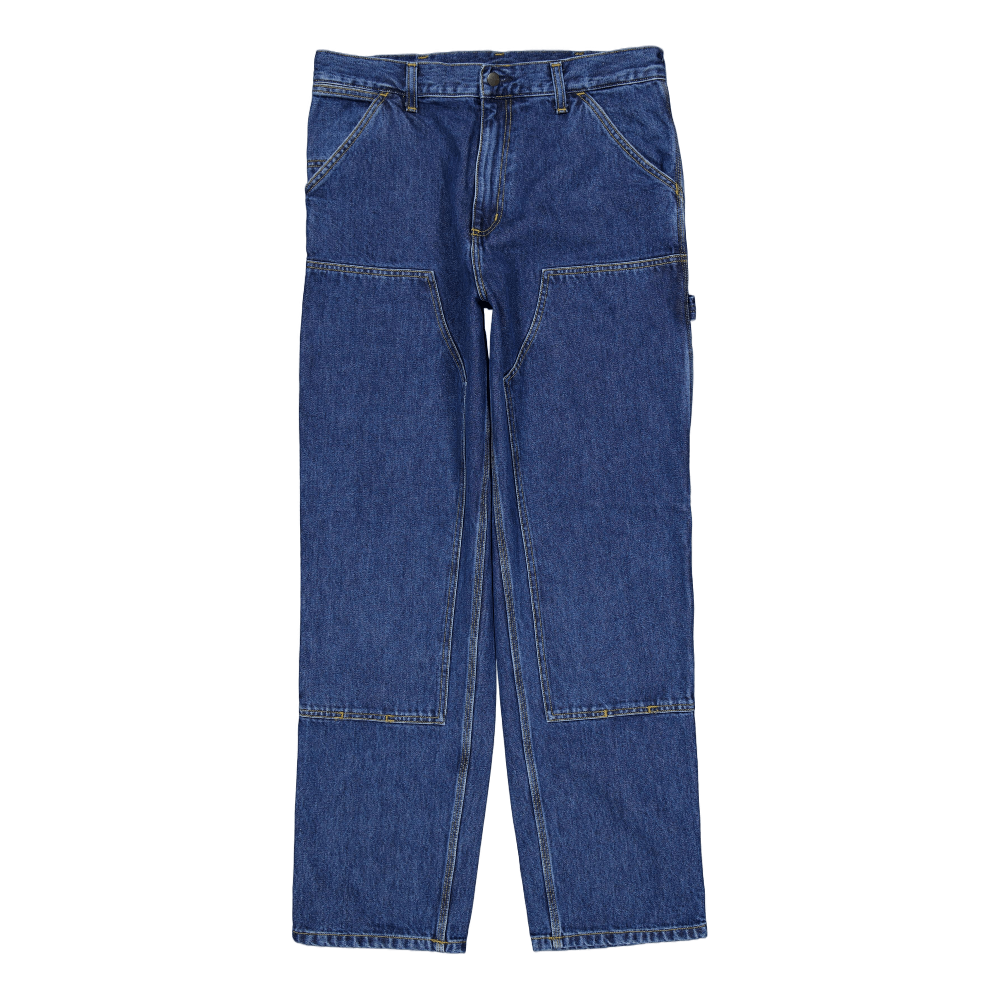 Double Knee Pant Blue