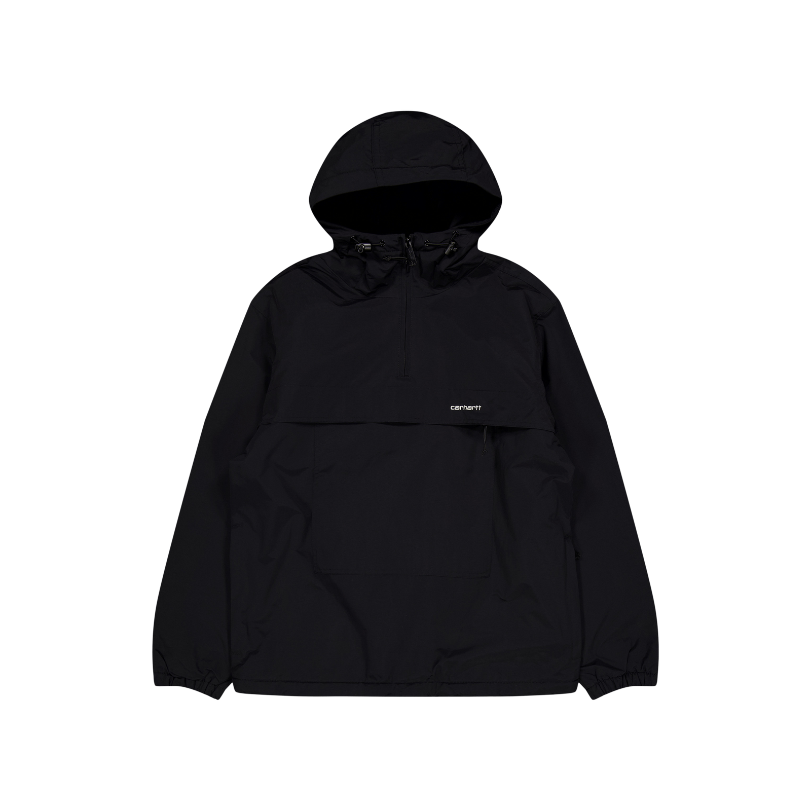 Windbreaker Pullover Black / White