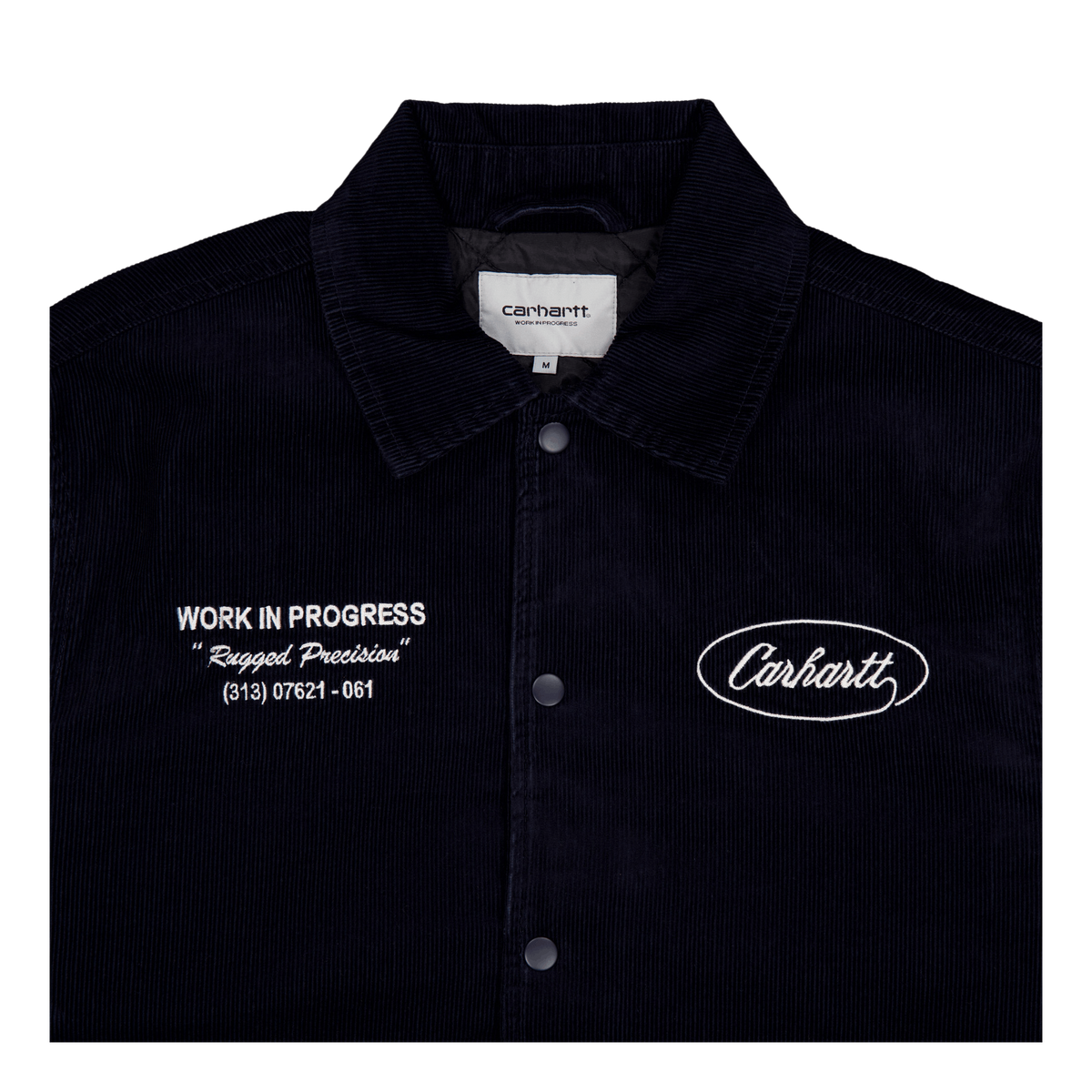 Rugged Letterman Jacket Dark Navy / Wax