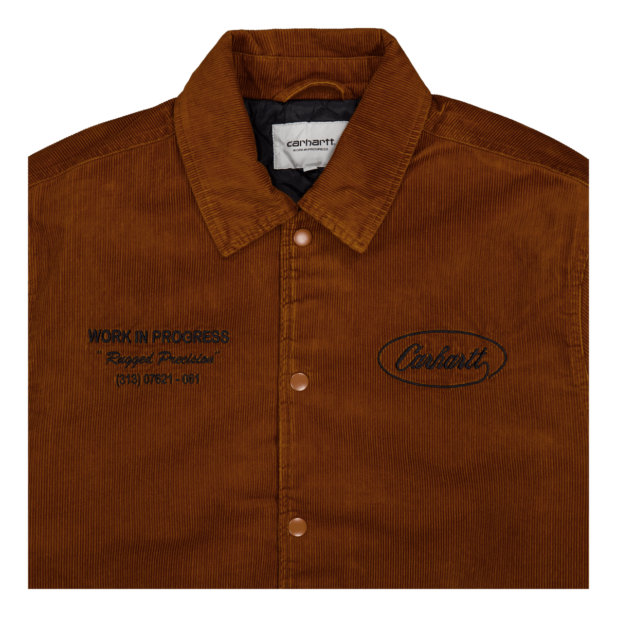 Rugged Letterman Jacket Deep H Brown / Black