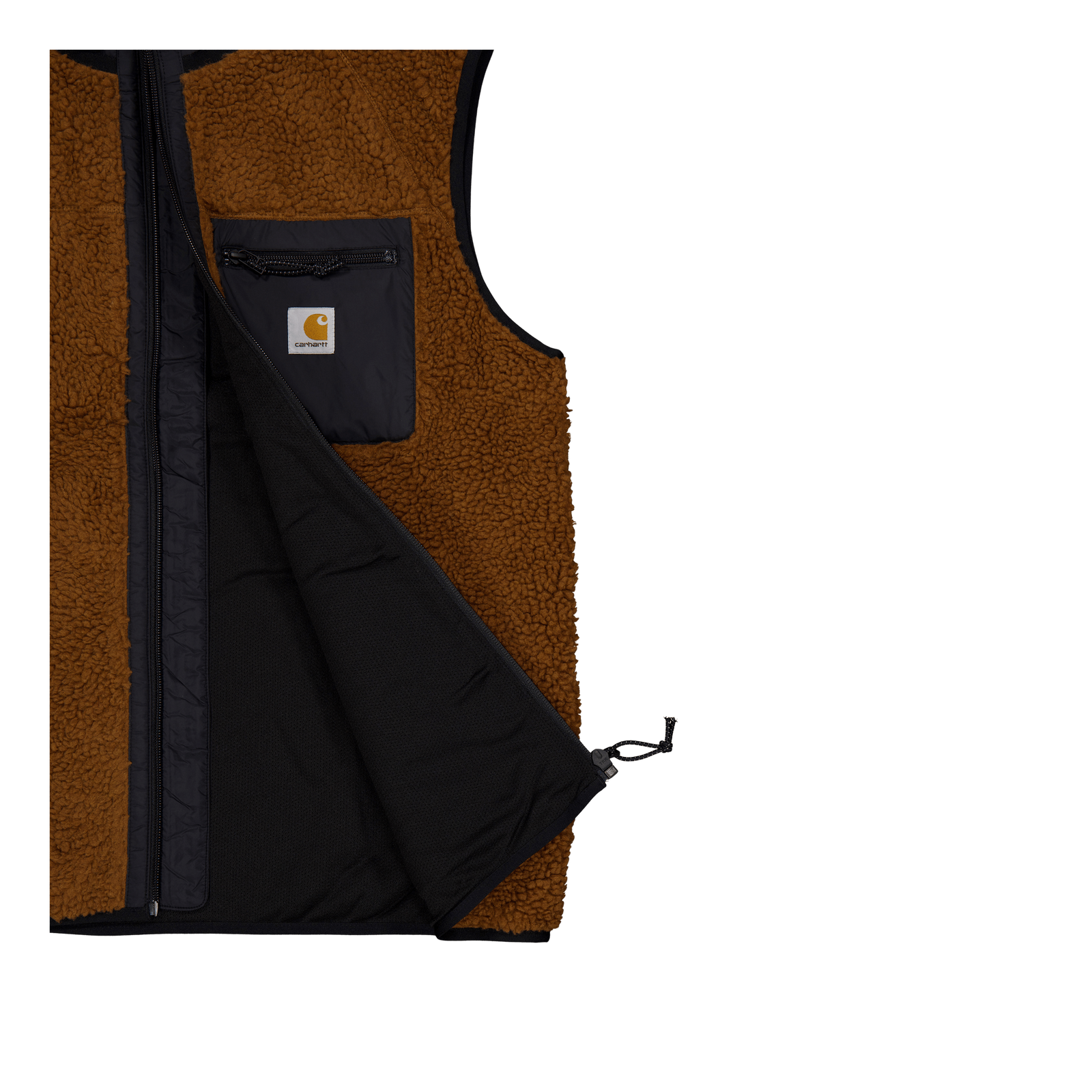 Prentis Vest Liner Deep H Brown / Black