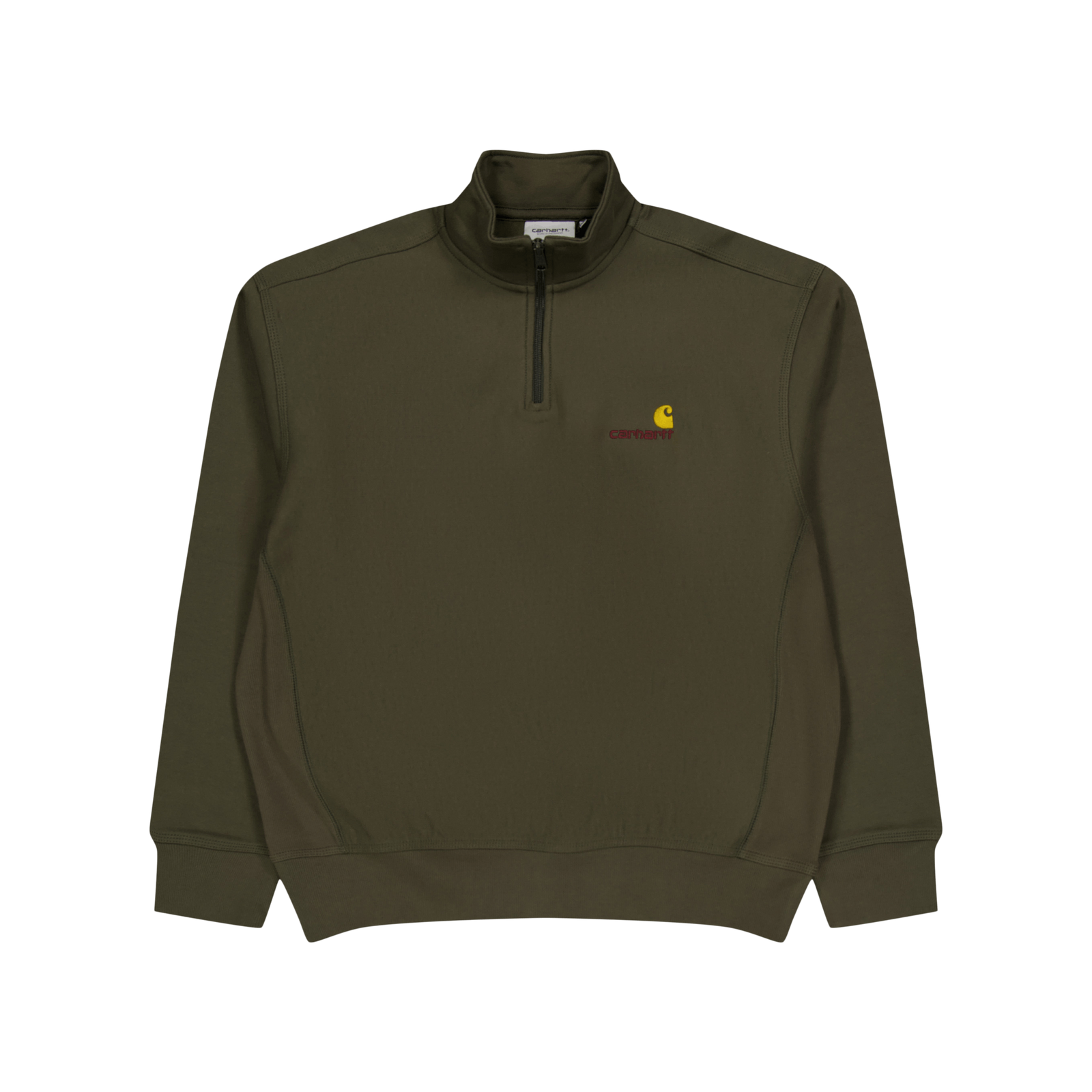 Half Zip American Script Sweat Plant