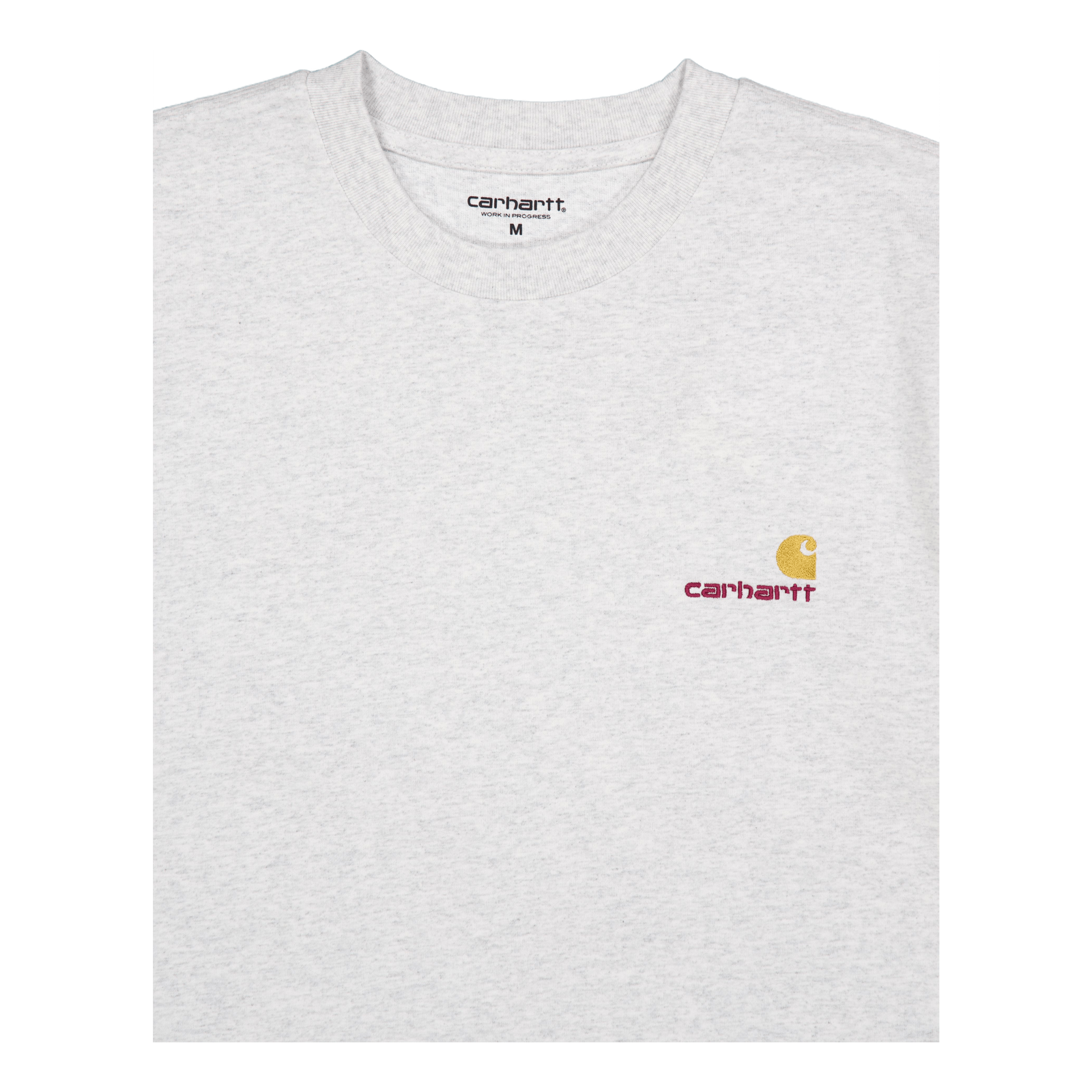 S/s American Script T-shirt Ash Heather