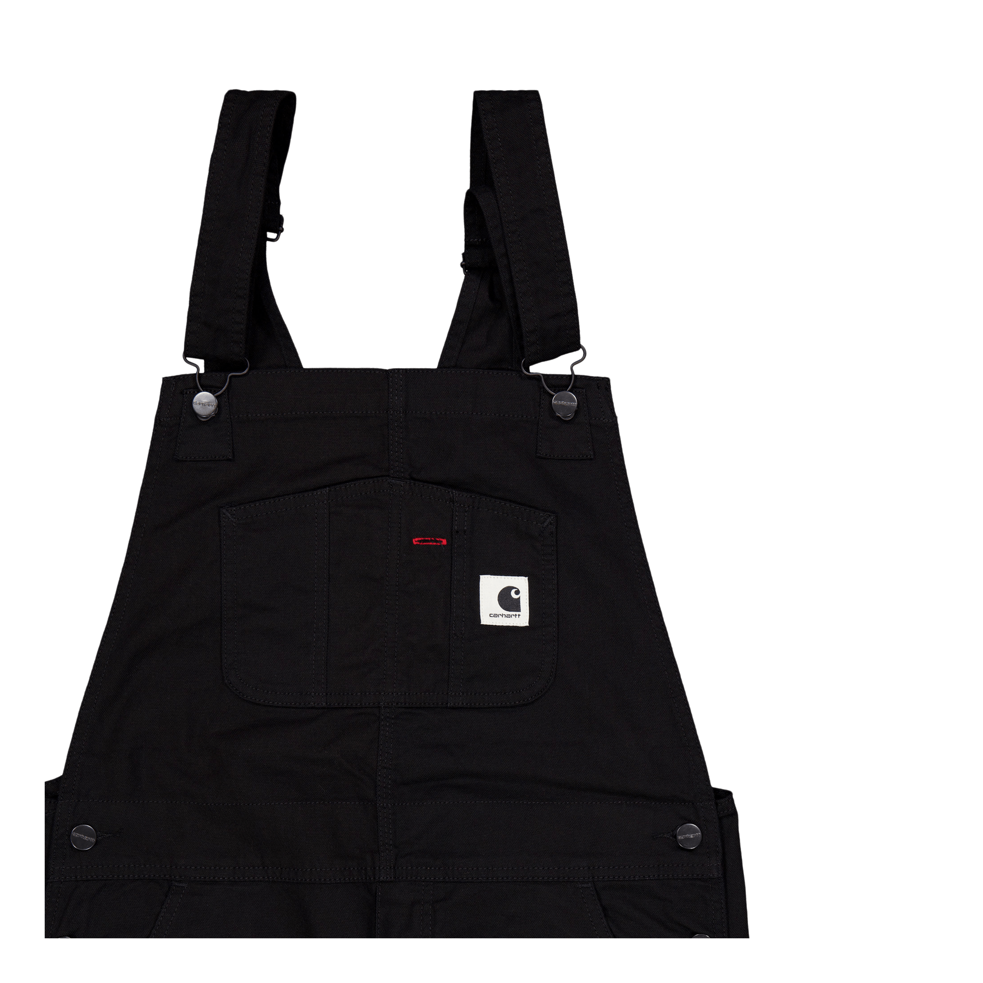 W' Bib Overall Straight Black